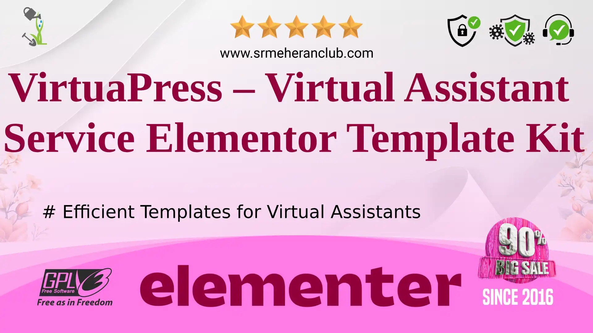 VirtuaPress – Virtual Assistant Service Elementor Template Kit — Elementor Kit by Themeforest