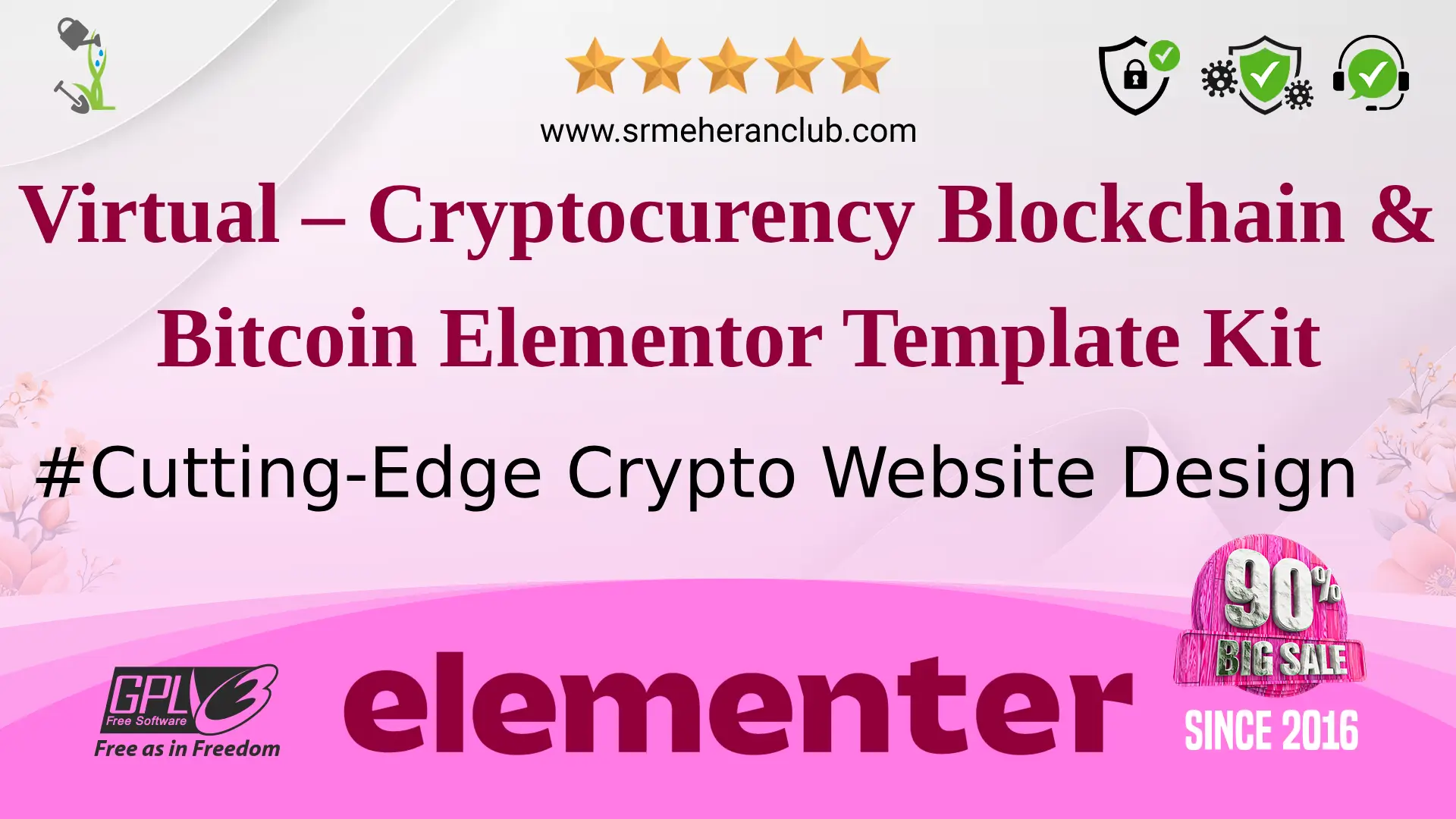 Virtual – Cryptocurency Blockchain & Bitcoin Elementor Template Kit — Elementor Kit by Themeforest