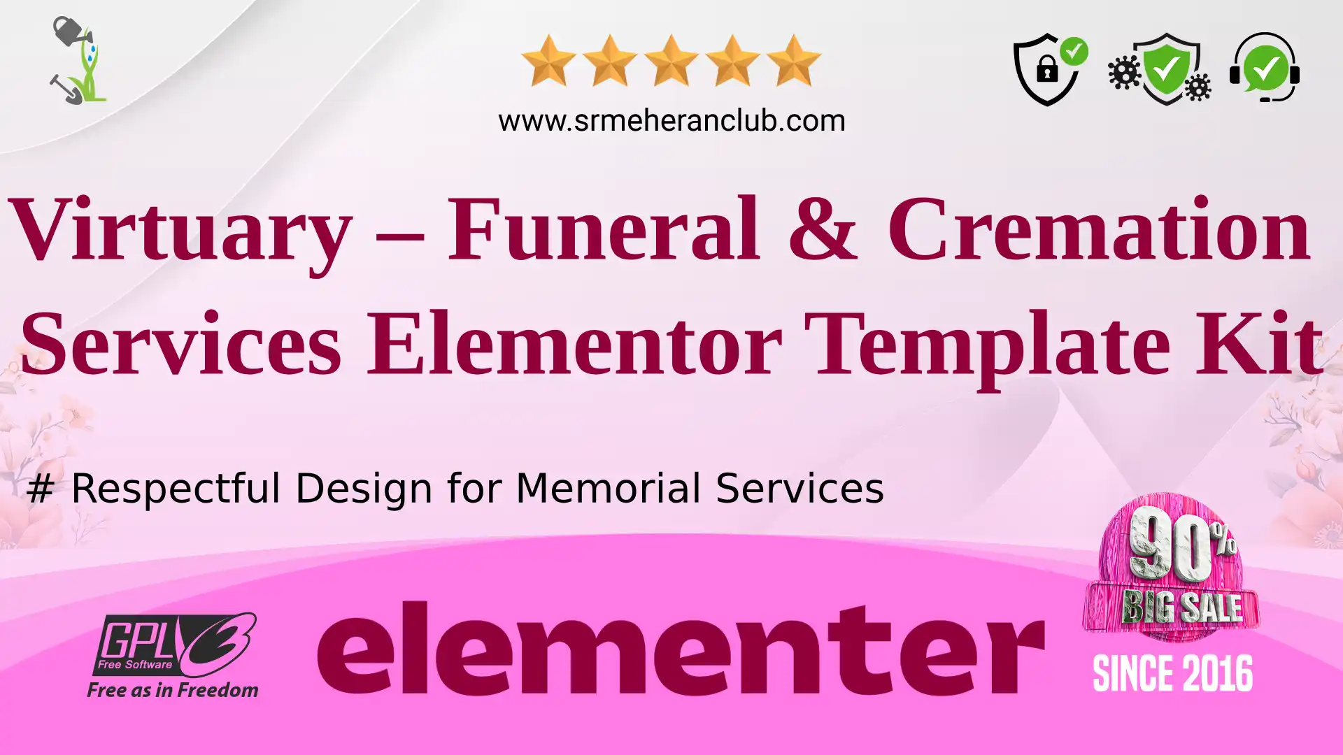 Virtuary – Funeral & Cremation Services Elementor Template Kit — Elementor Kit by Themeforest