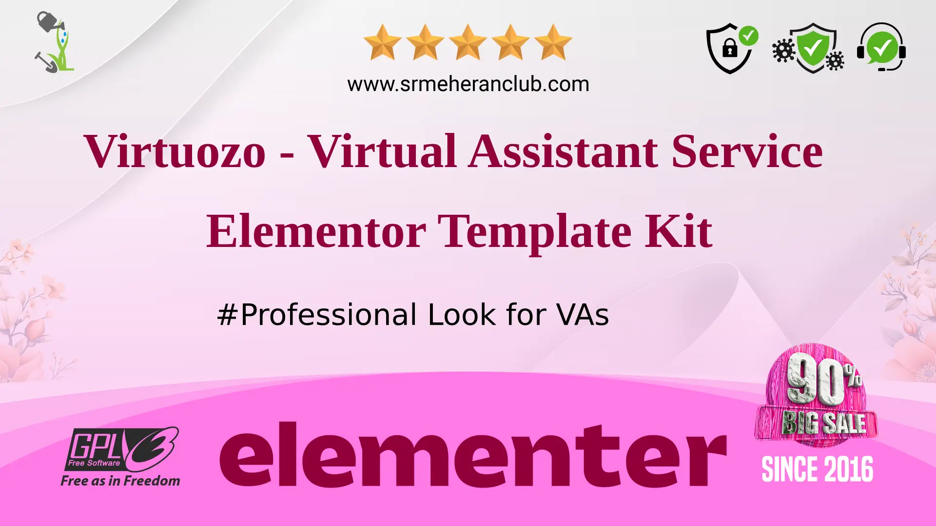 Virtuozo – Virtual Assistant Service Elementor Template Kit — Elementor Kit by Themeforest