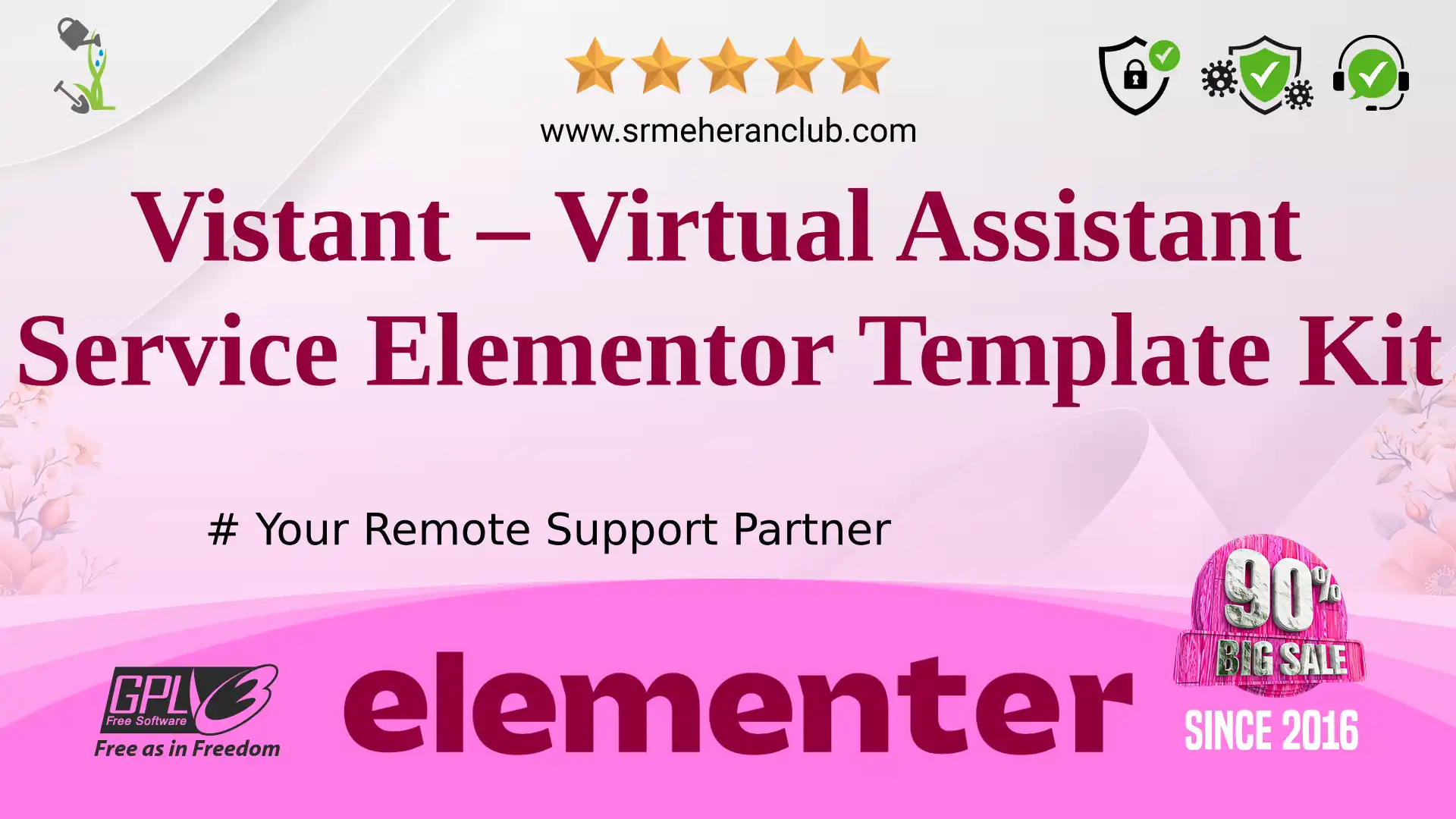 Vistant – Virtual Assistant Service Elementor Template Kit — Elementor Kit by Themeforest