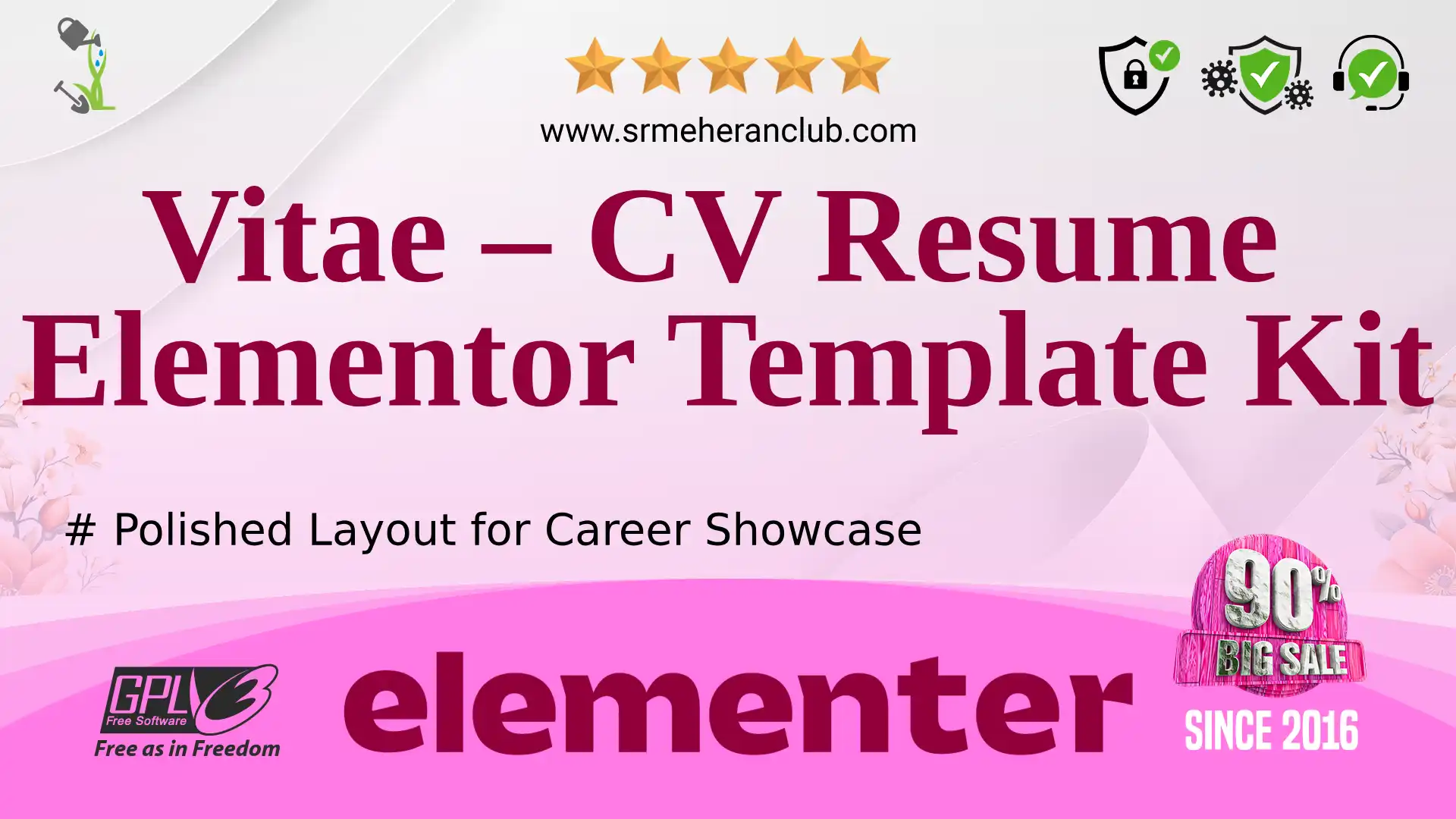Vitae – CV Resume Elementor Template Kit — Elementor Kit by Themeforest
