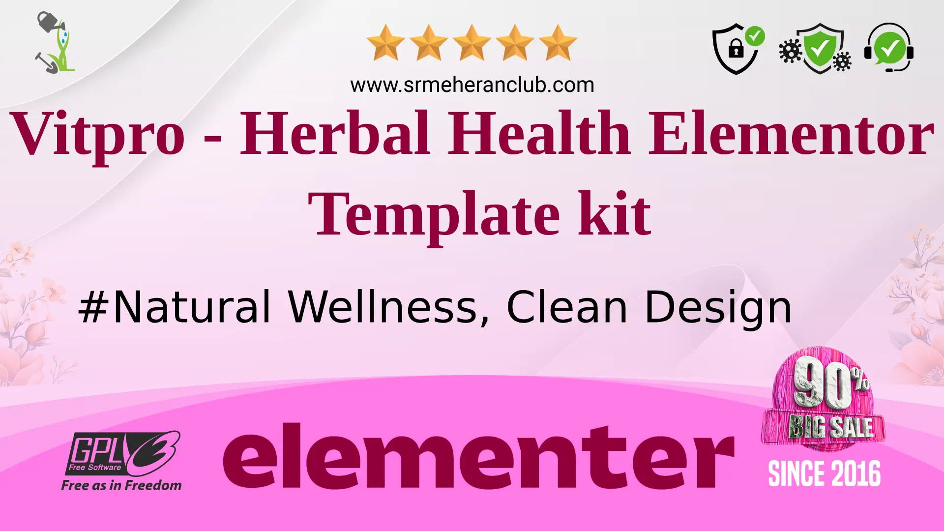 Vitpro – Herbal Health Elementor Template kit — Elementor Kit by Themeforest