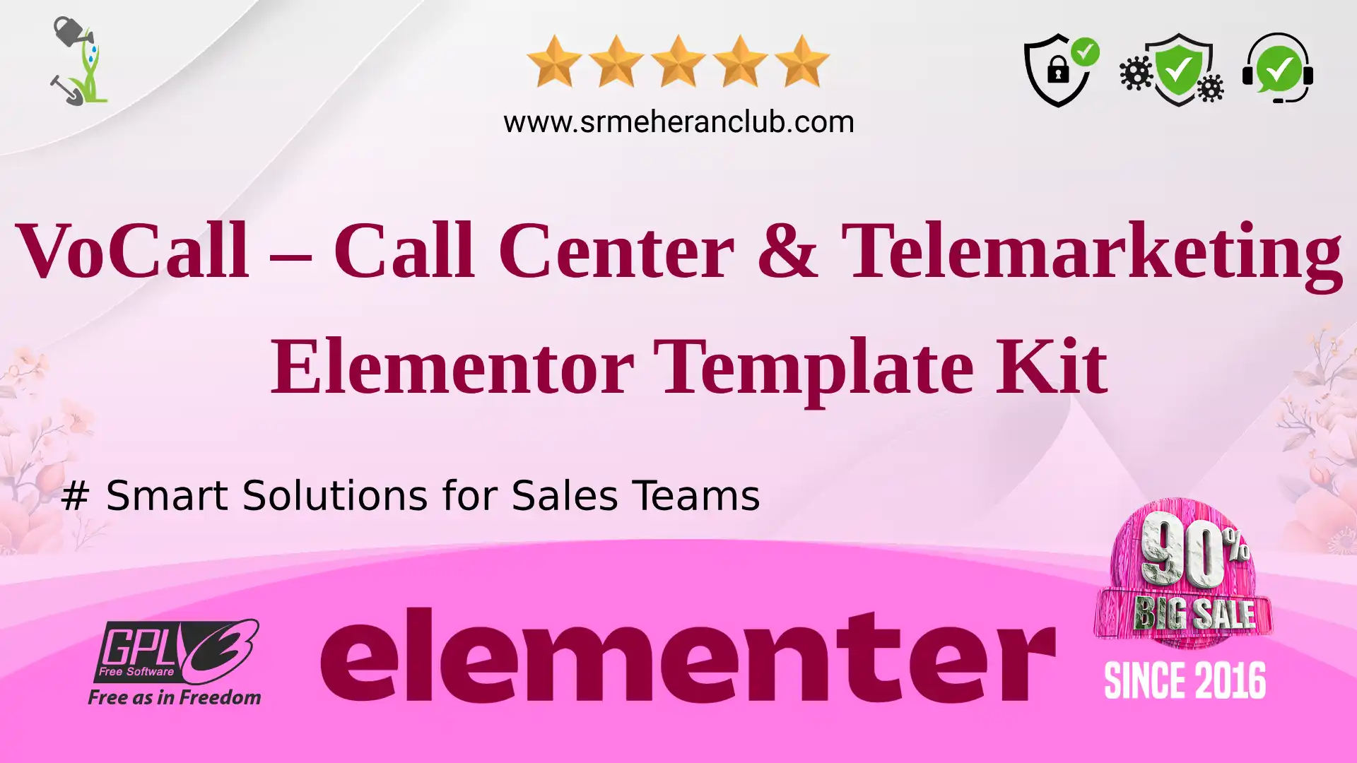 VoCall – Call Center & Telemarketing Elementor Template Kit — Elementor Kit by Themeforest