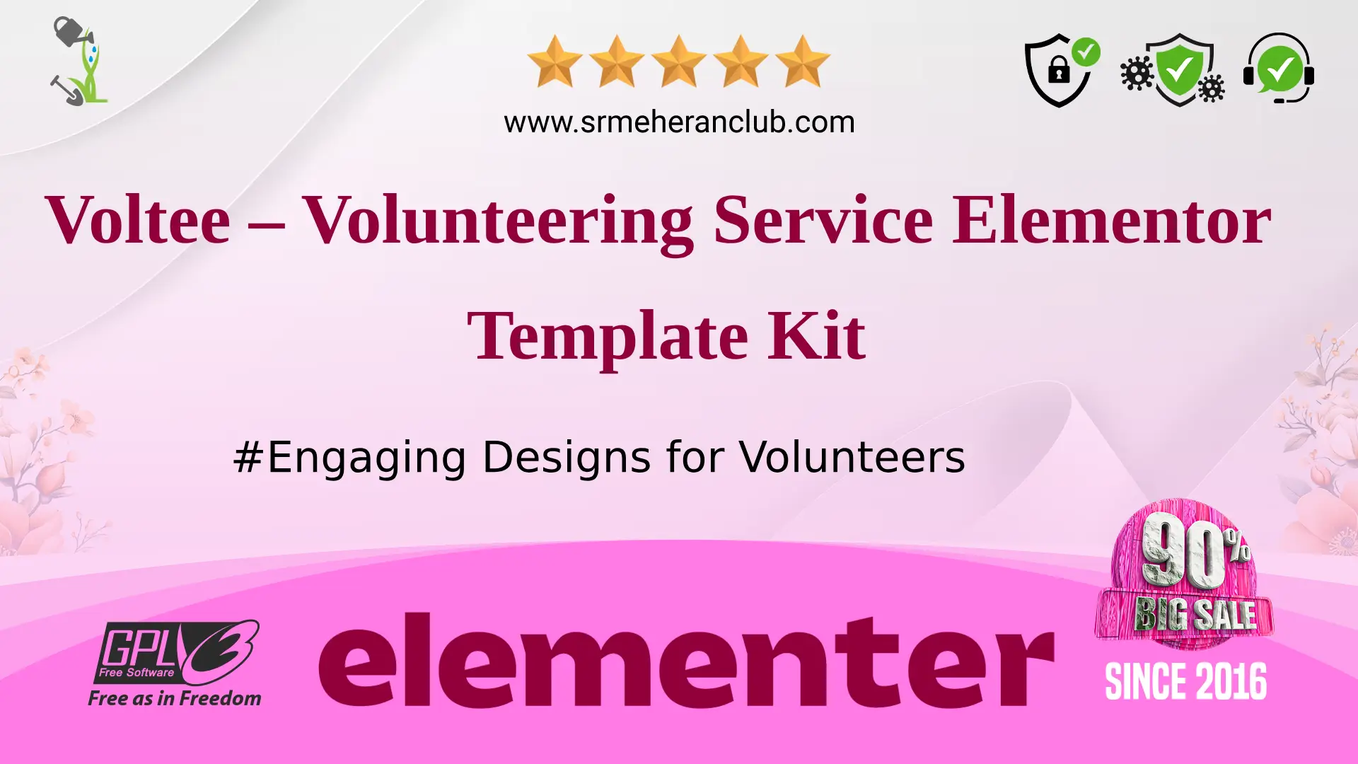 Voltee – Volunteering Service Elementor Template Kit — Elementor Kit by Themeforest