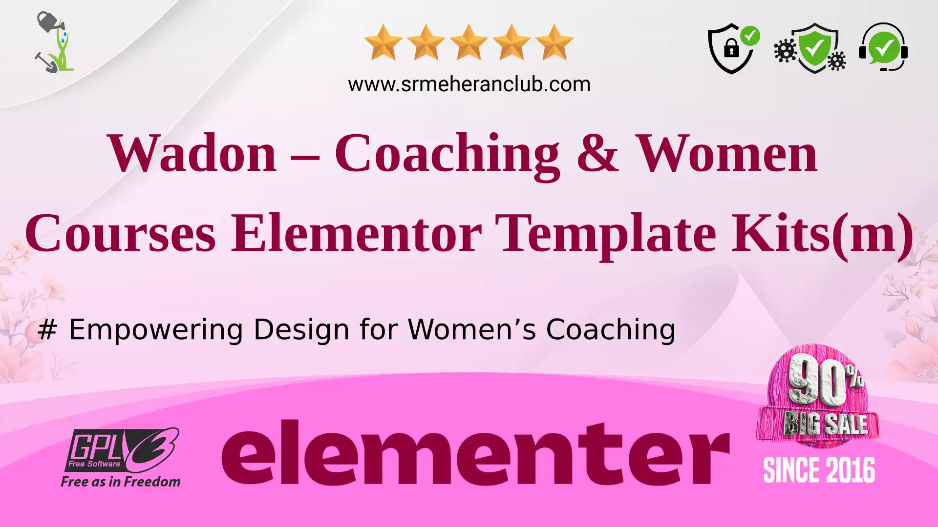 Wadon – Coaching & Women Courses Elementor Template Kits(m) — Elementor Kit by Templatemonster