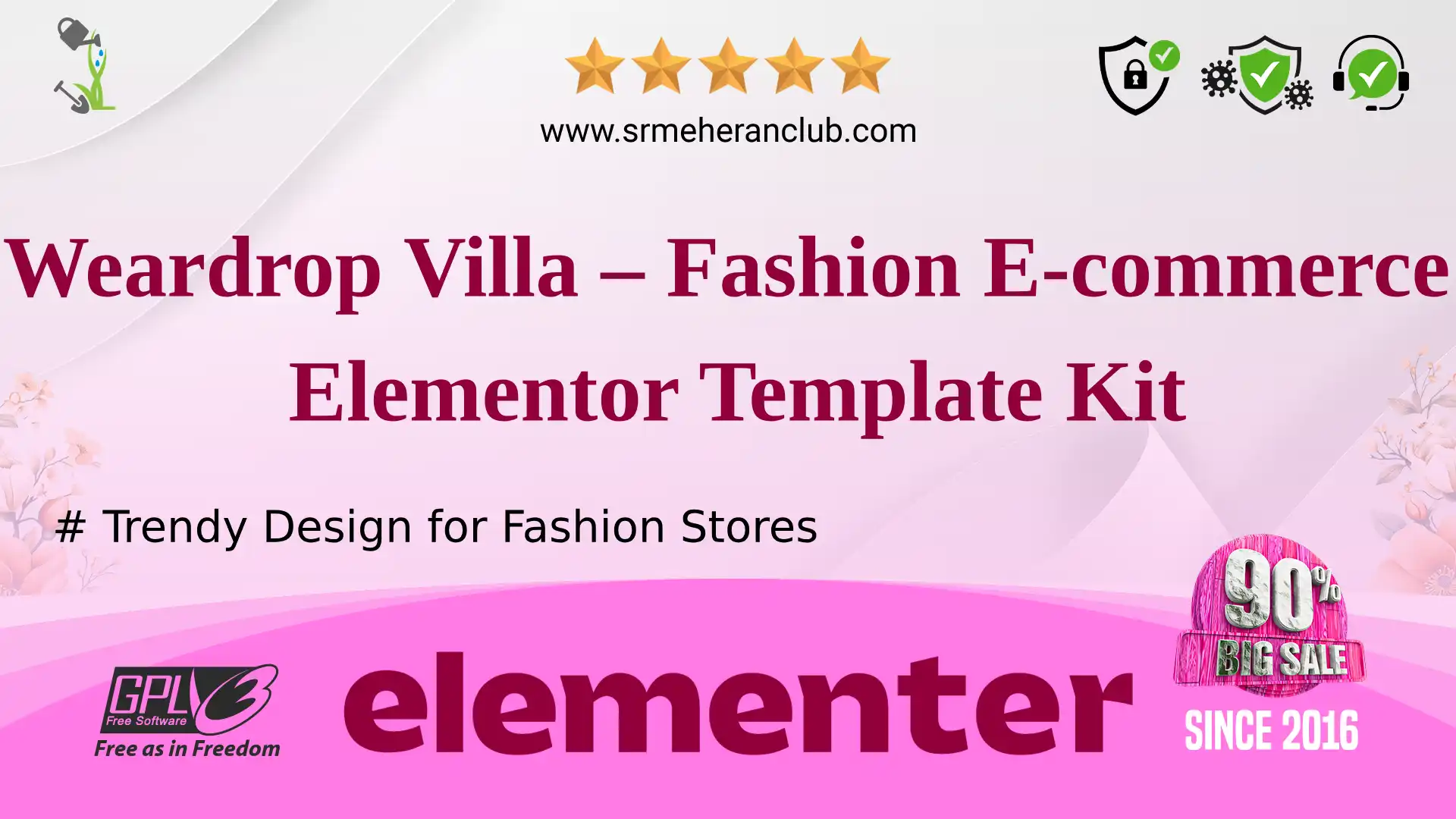 Weardrop Villa – Fashion E-commerce Elementor Template Kit — Elementor Kit by Templatemonster