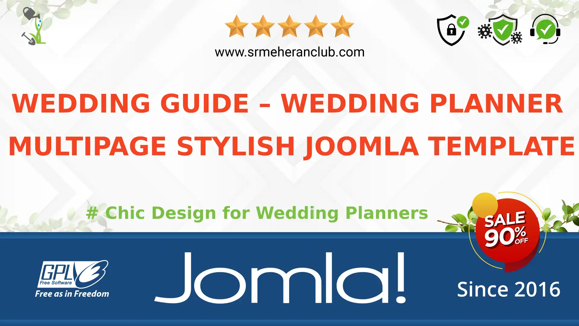 Wedding Guide – Wedding Planner Multipage Stylish Joomla Template — Theme by Templatemonster