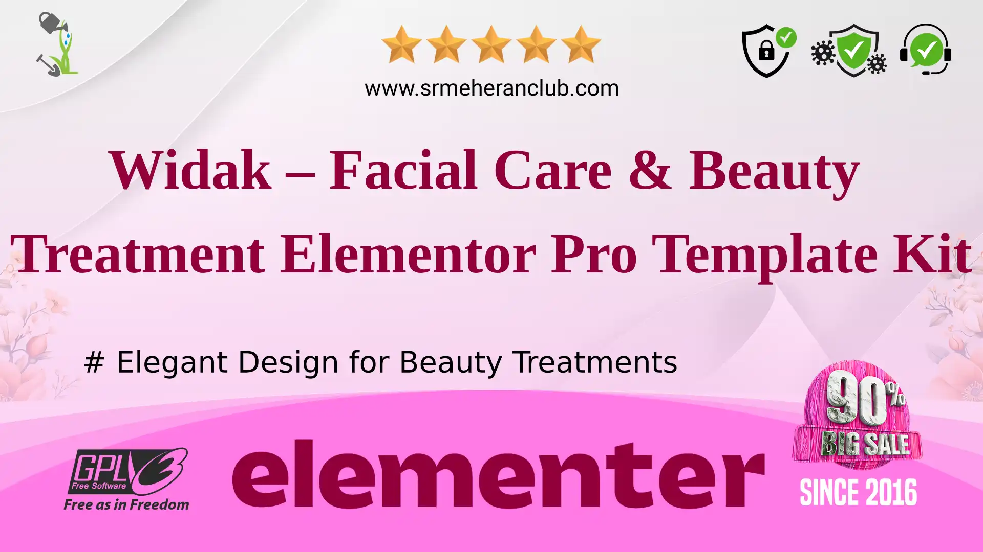 Widak – Facial Care & Beauty Treatment Elementor Pro Template Kit — Elementor Kit by Themeforest