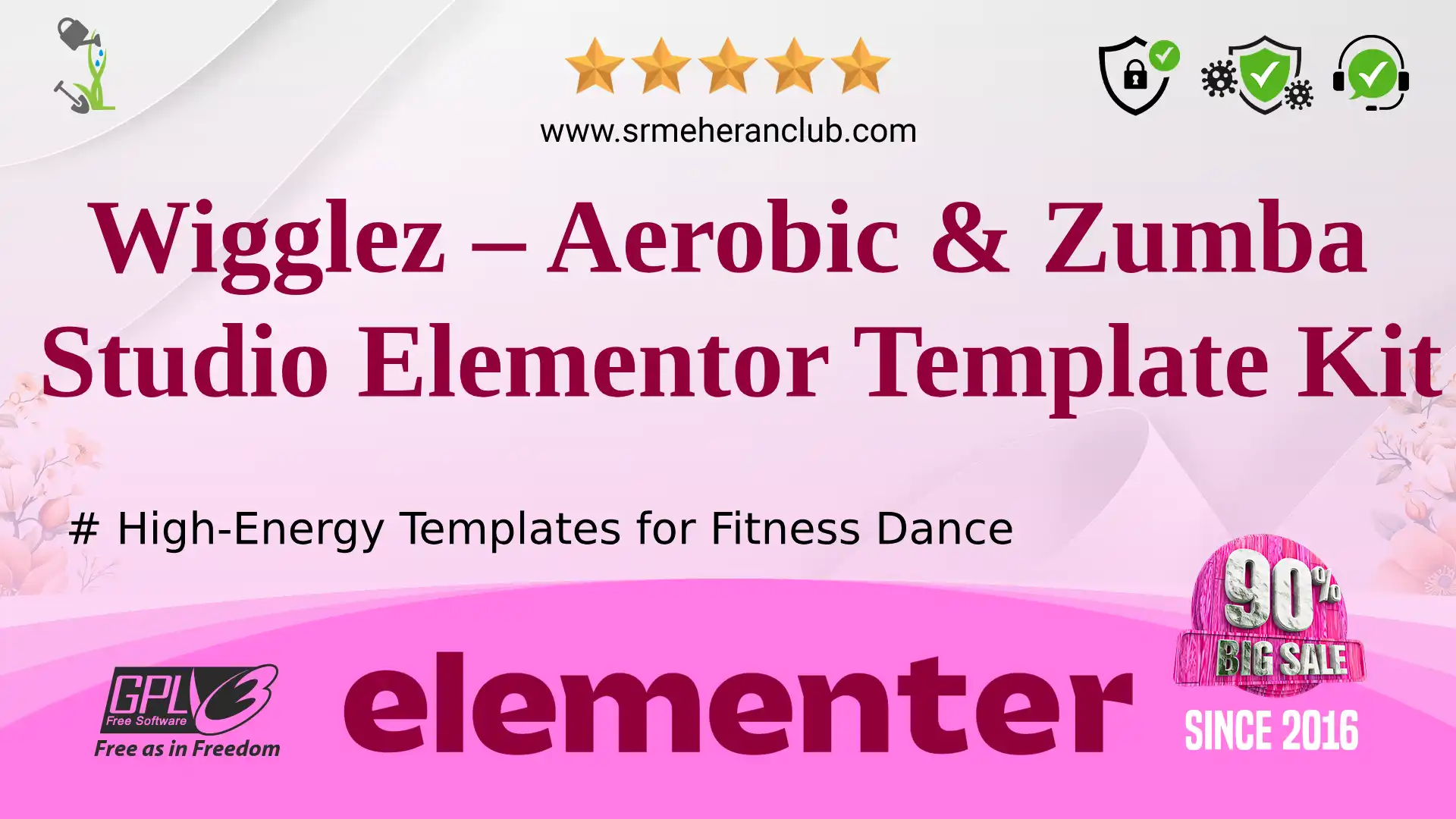 Wigglez – Aerobic & Zumba Studio Elementor Template Kit — Elementor Kit by Themeforest
