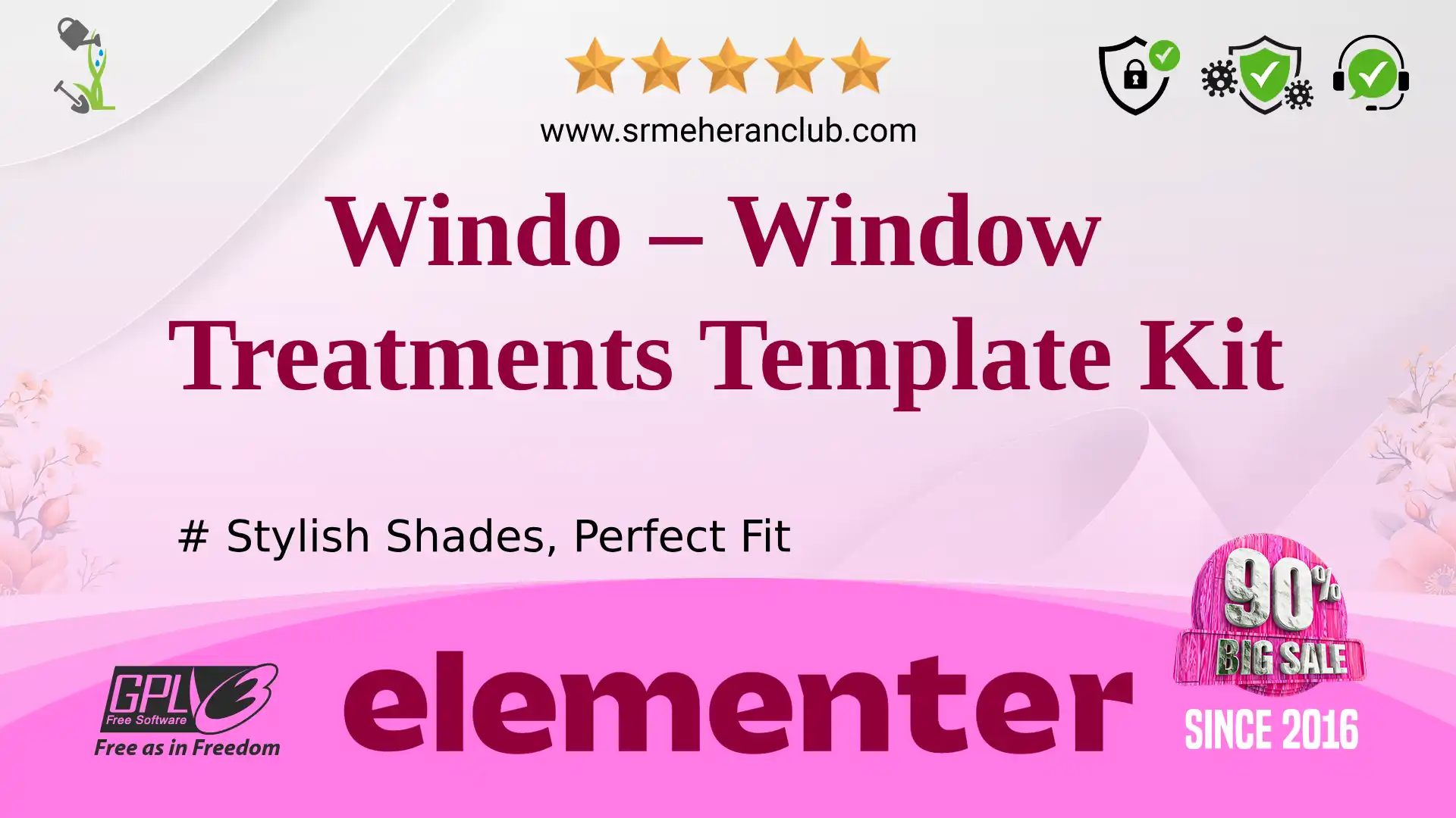 Windo – Window Treatments Template Kit