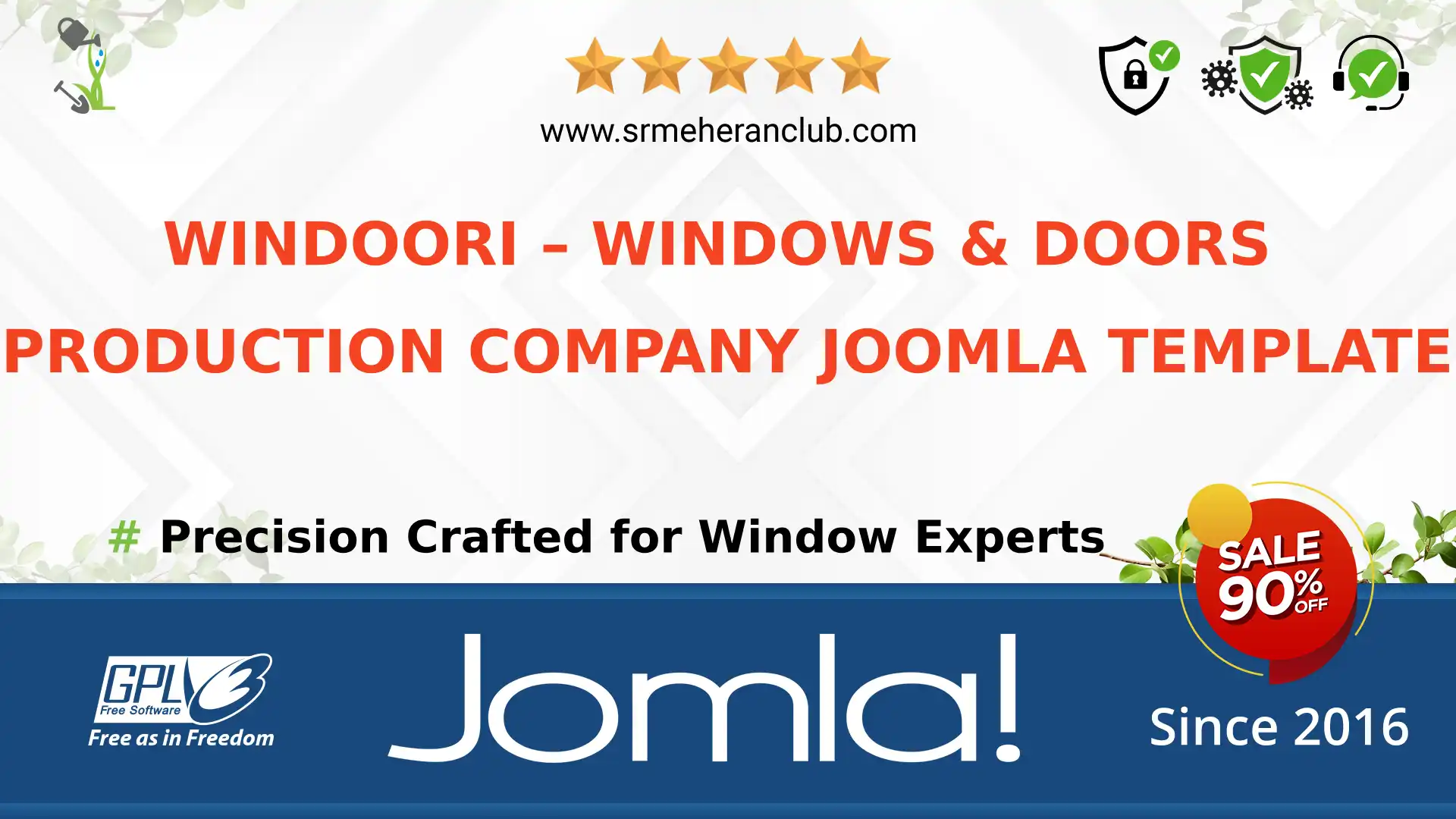 Windoori – Windows & Doors Production Company Joomla Template — Theme by Templatemonster