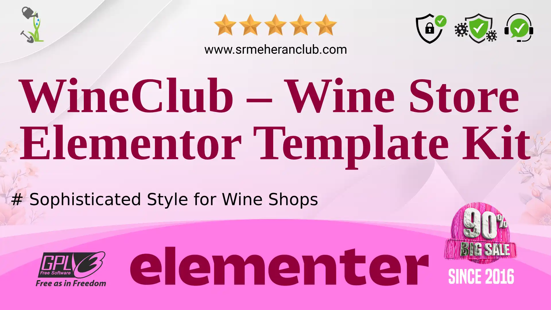 WineClub – Wine Store Elementor Template Kit — Elementor Kit by Templatemonster