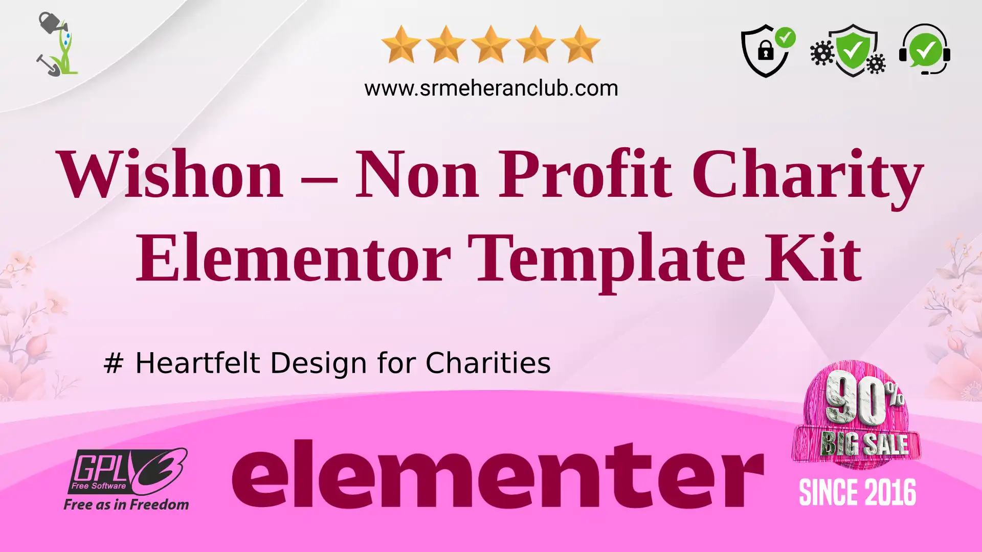 Wishon – Non Profit Charity Elementor Template Kit — Elementor Kit by Themeforest