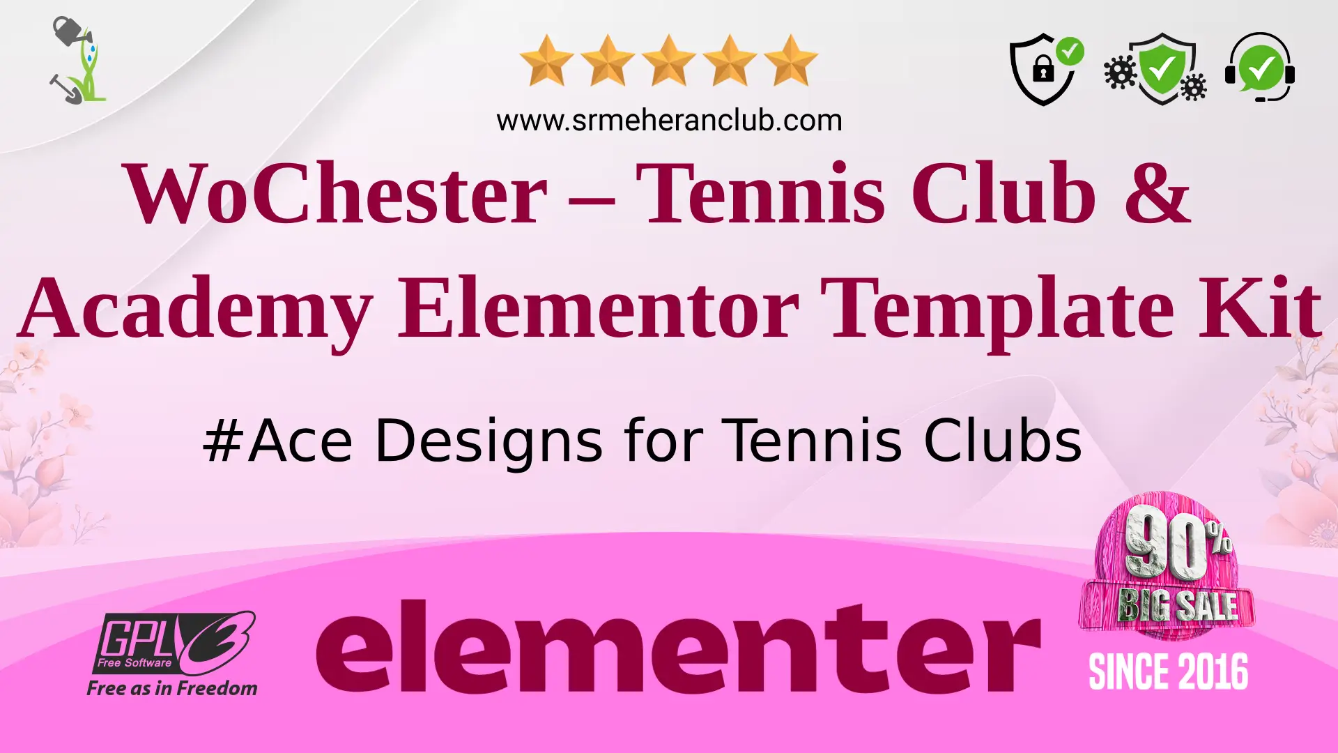 WoChester – Tennis Club & Academy Elementor Template Kit — Elementor Kit by Themeforest