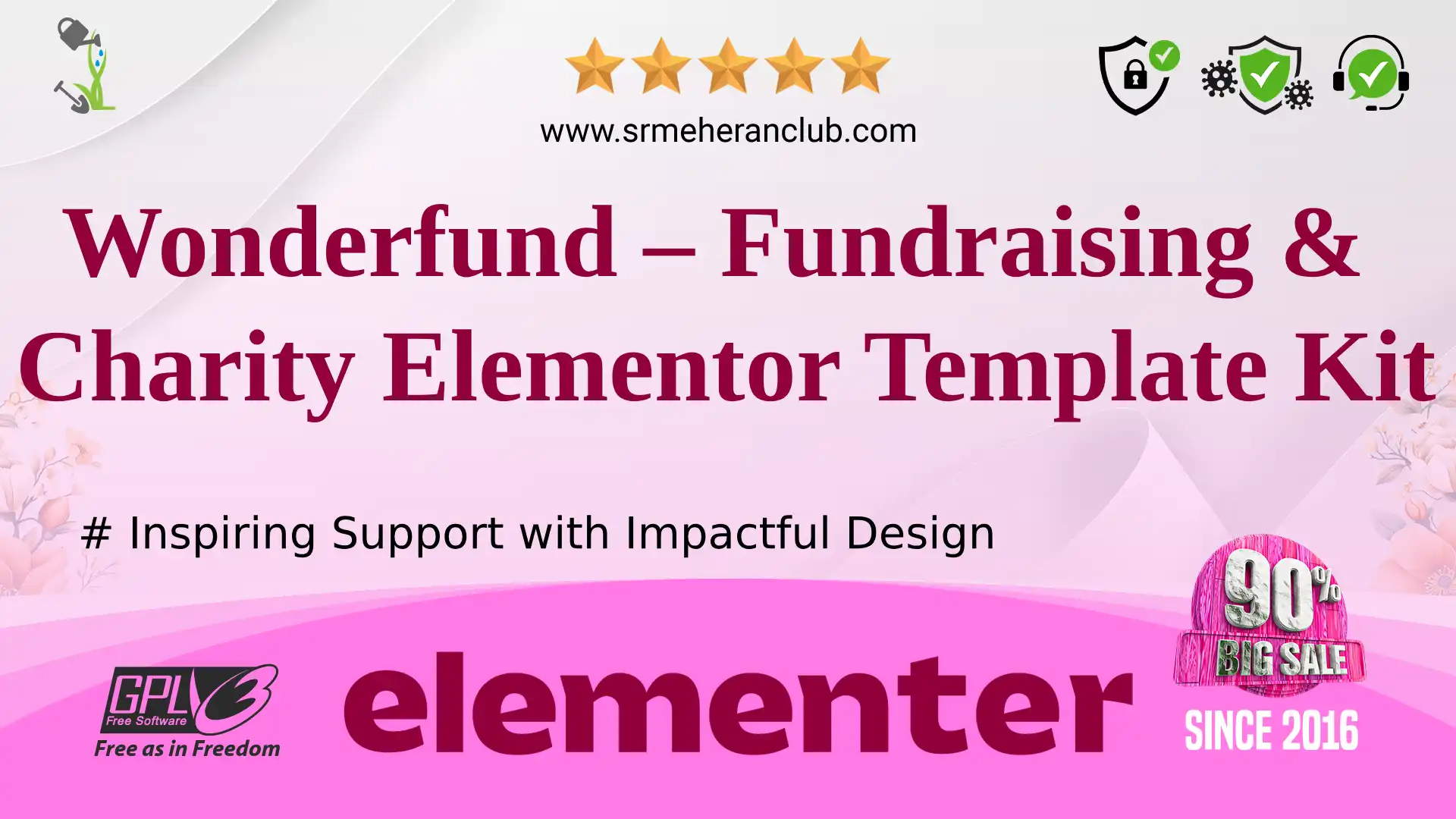 Wonderfund – Fundraising & Charity Elementor Template Kit — Elementor Kit by Themeforest