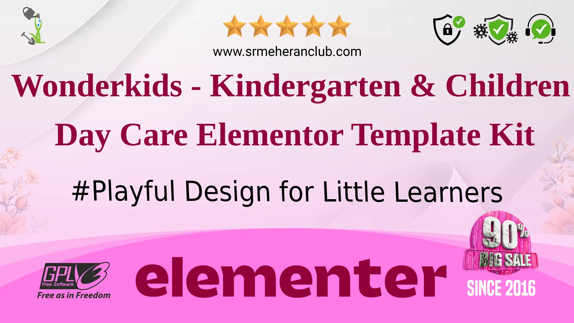 Wonderkids – Kindergarten & Children Day Care Elementor Template Kit — Elementor Kit by Themeforest