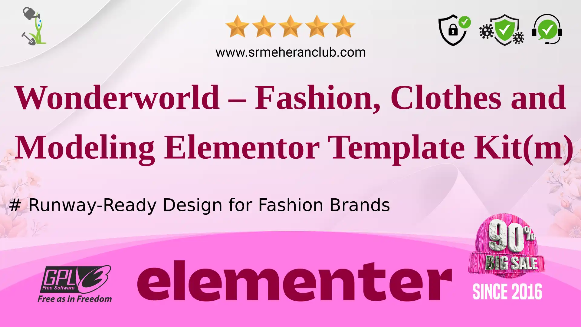 Wonderworld – Fashion, Clothes and Modeling Elementor Template Kit(m) — Elementor Kit by Templatemonster