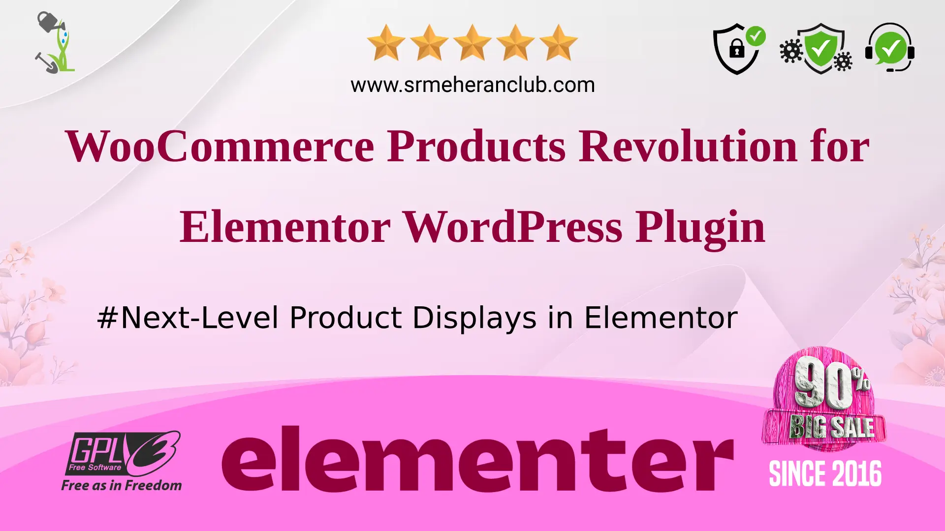 WooCommerce Products Revolution for Elementor WordPress Plugin