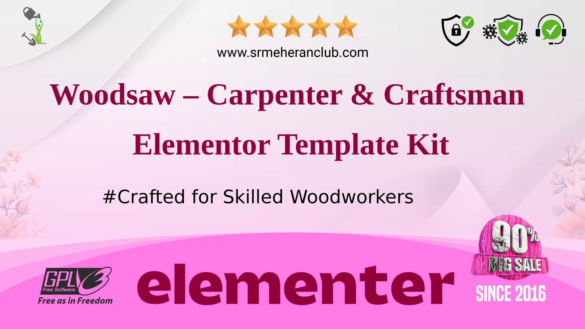 Woodsaw – Carpenter & Craftsman Elementor Template Kit — Elementor Kit by Themeforest