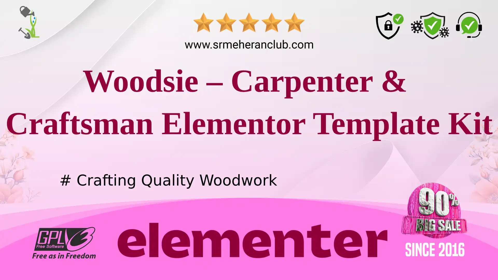 Woodsie – Carpenter & Craftsman Elementor Template Kit — Elementor Kit by Themeforest