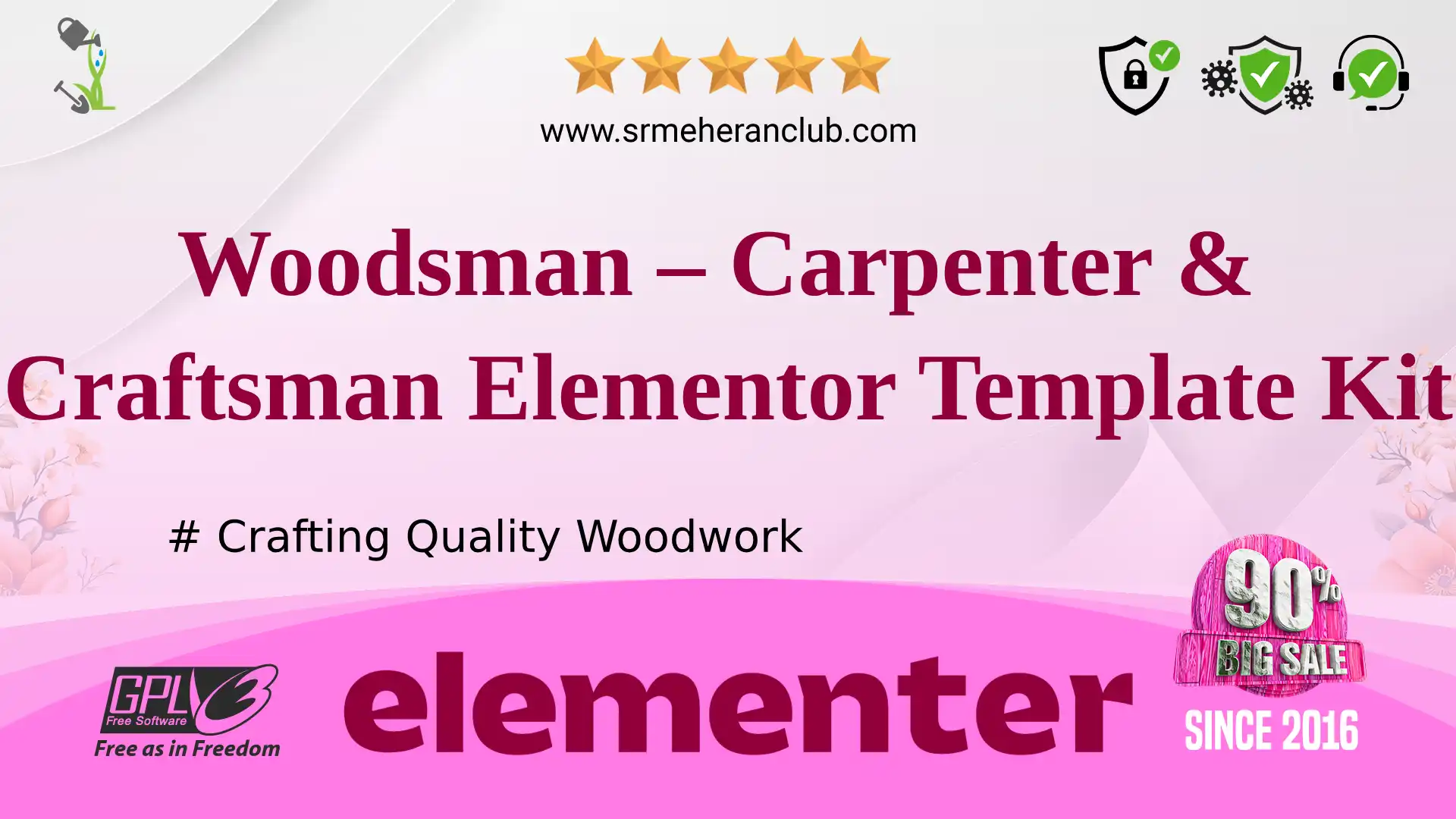 Woodsman – Carpenter & Craftsman Elementor Template Kit — Elementor Kit by Themeforest