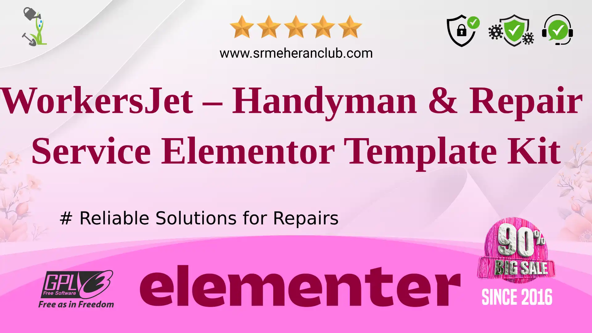WorkersJet – Handyman & Repair Service Elementor Template Kit — Elementor Kit by Themeforest