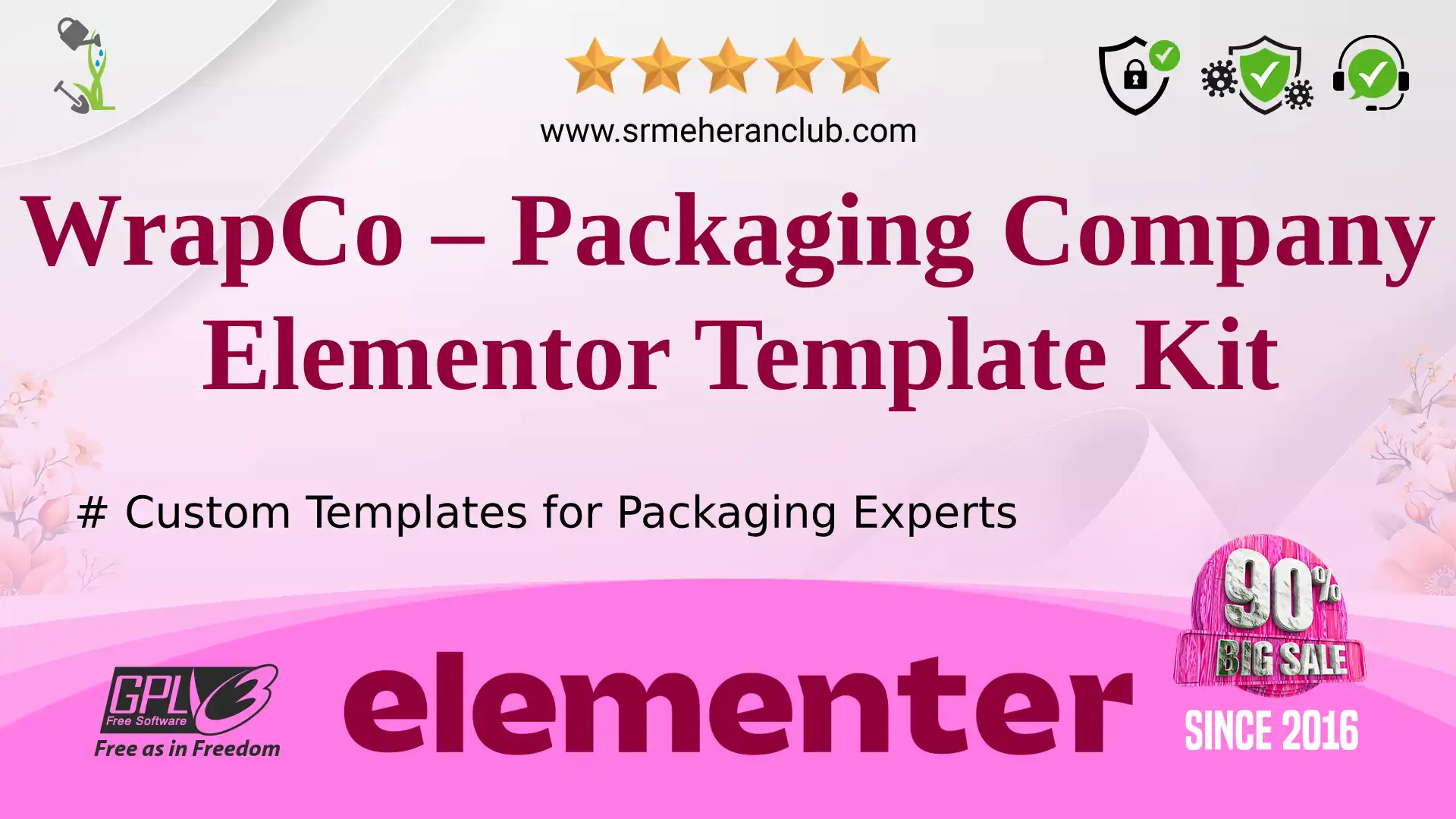 WrapCo – Packaging Company Elementor Template Kit