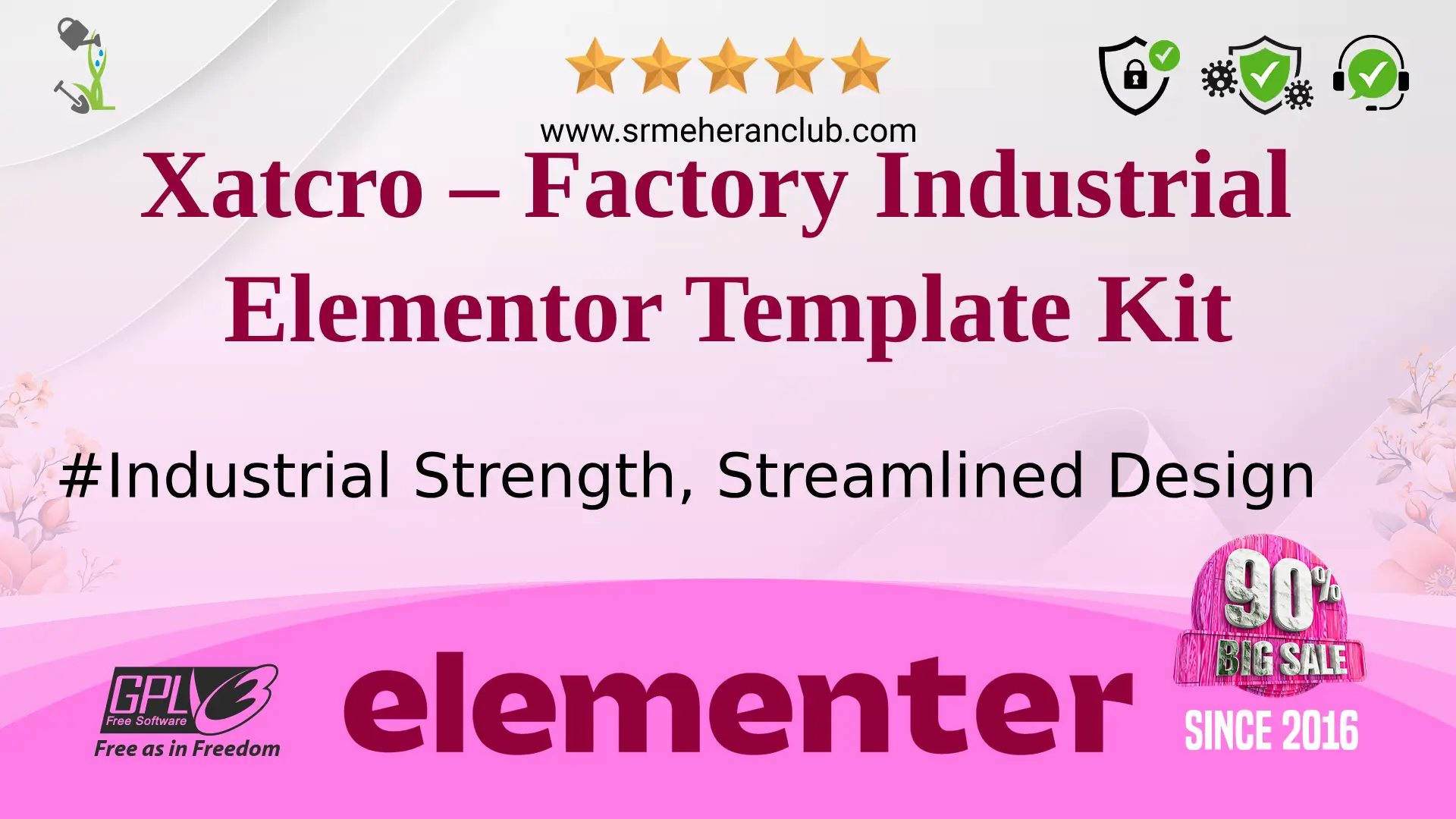Xatcro – Factory Industrial Elementor Template Kit — Elementor Kit by Themeforest