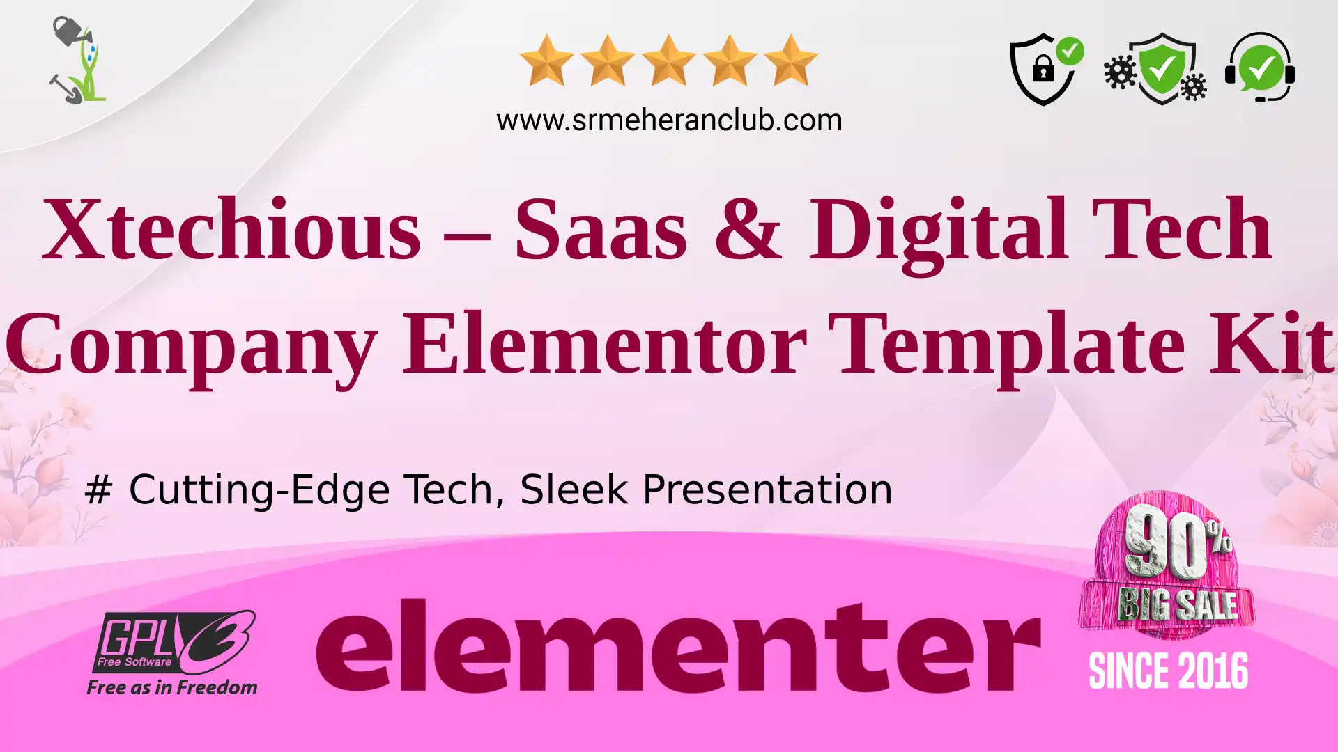 Xtechious – Saas & Digital Tech Company Elementor Template Kit — Elementor Kit by Themeforest