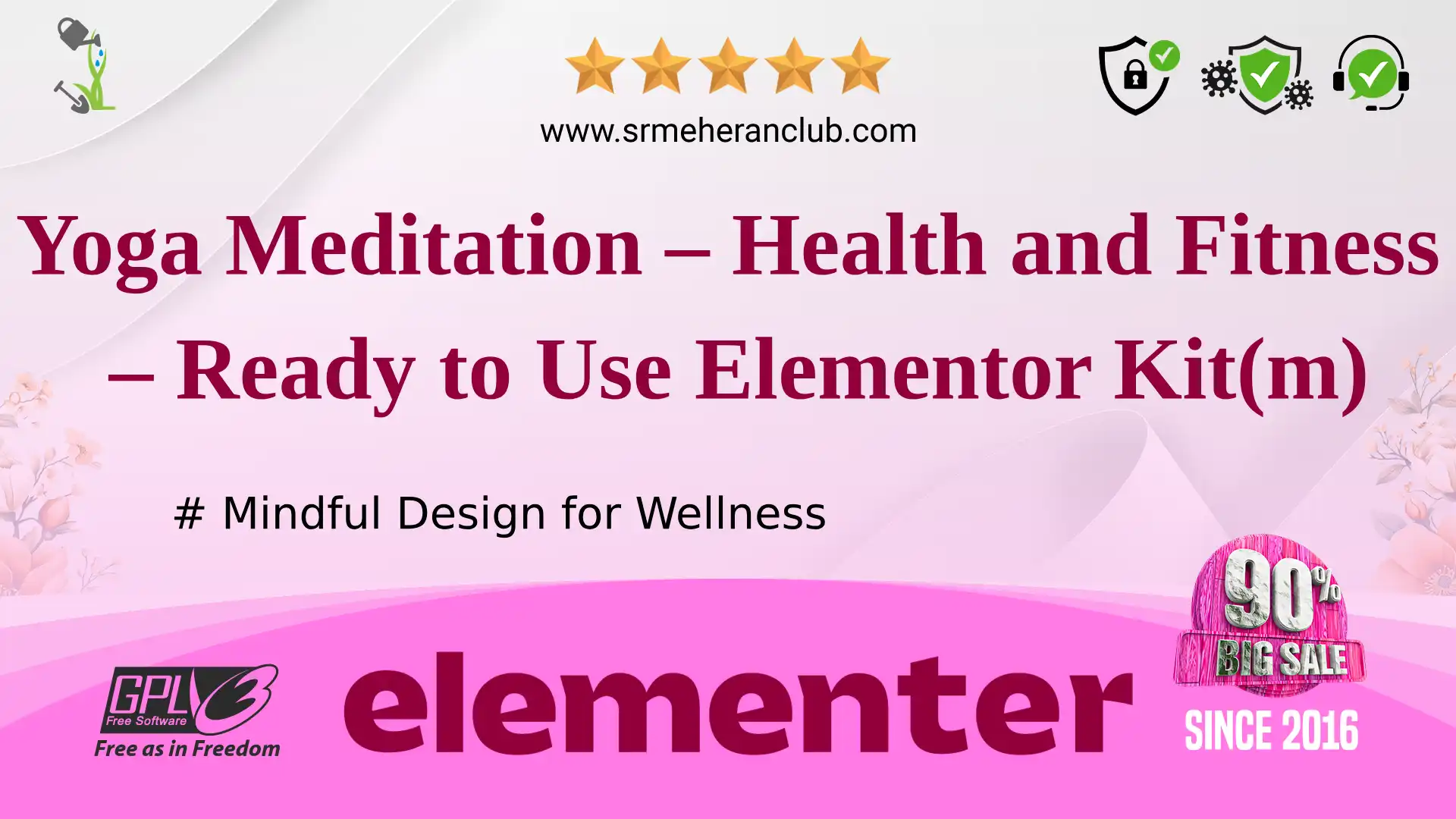 Yoga Meditation – Health and Fitness – Ready to Use Elementor Kit(m) — Elementor Kit by Templatemonster