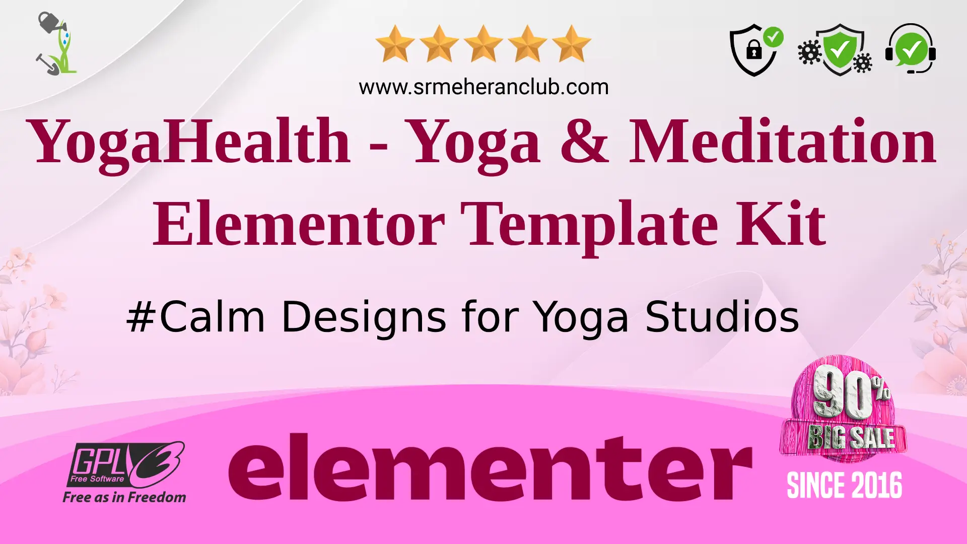 YogaHealth – Yoga & Meditation Elementor Template Kit — Elementor Kit by Themeforest