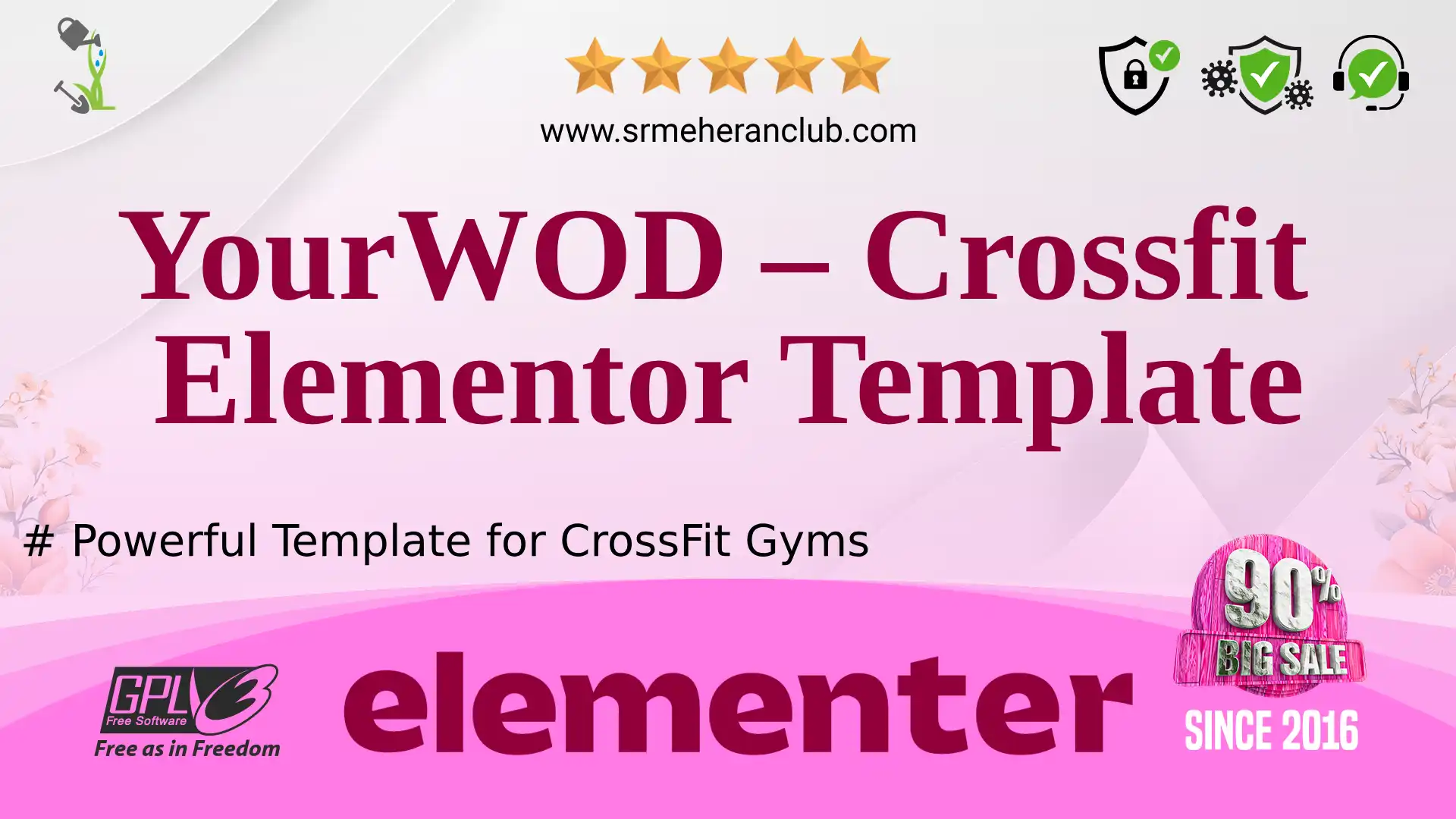 YourWOD – Crossfit Elementor Template — Elementor Kit by Templatemonster
