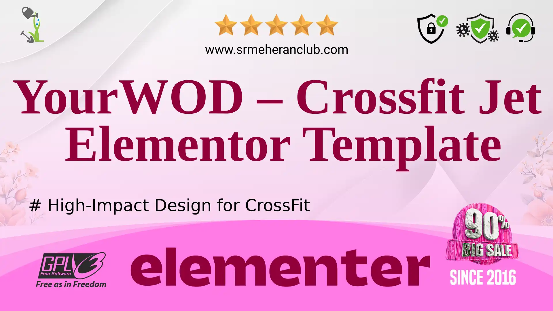 YourWOD – Crossfit Jet Elementor Template — Elementor Kit by Templatemonster