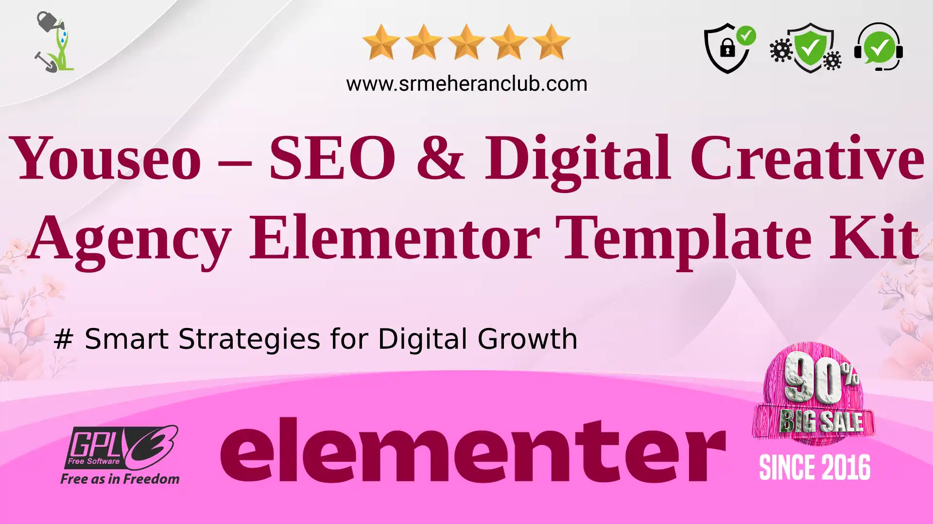 Youseo – SEO & Digital Creative Agency Elementor Template Kit — Elementor Kit by Themeforest