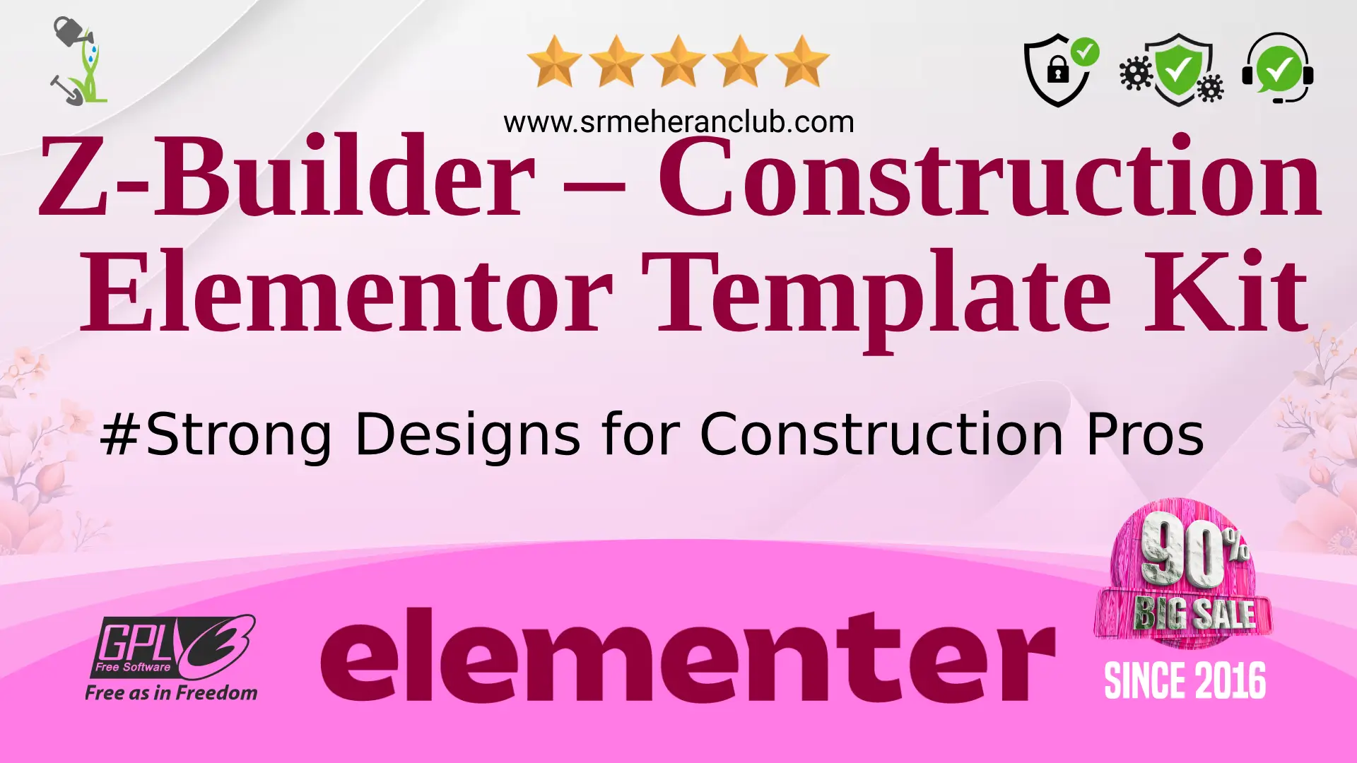 Z-Builder – Construction Elementor Template Kit