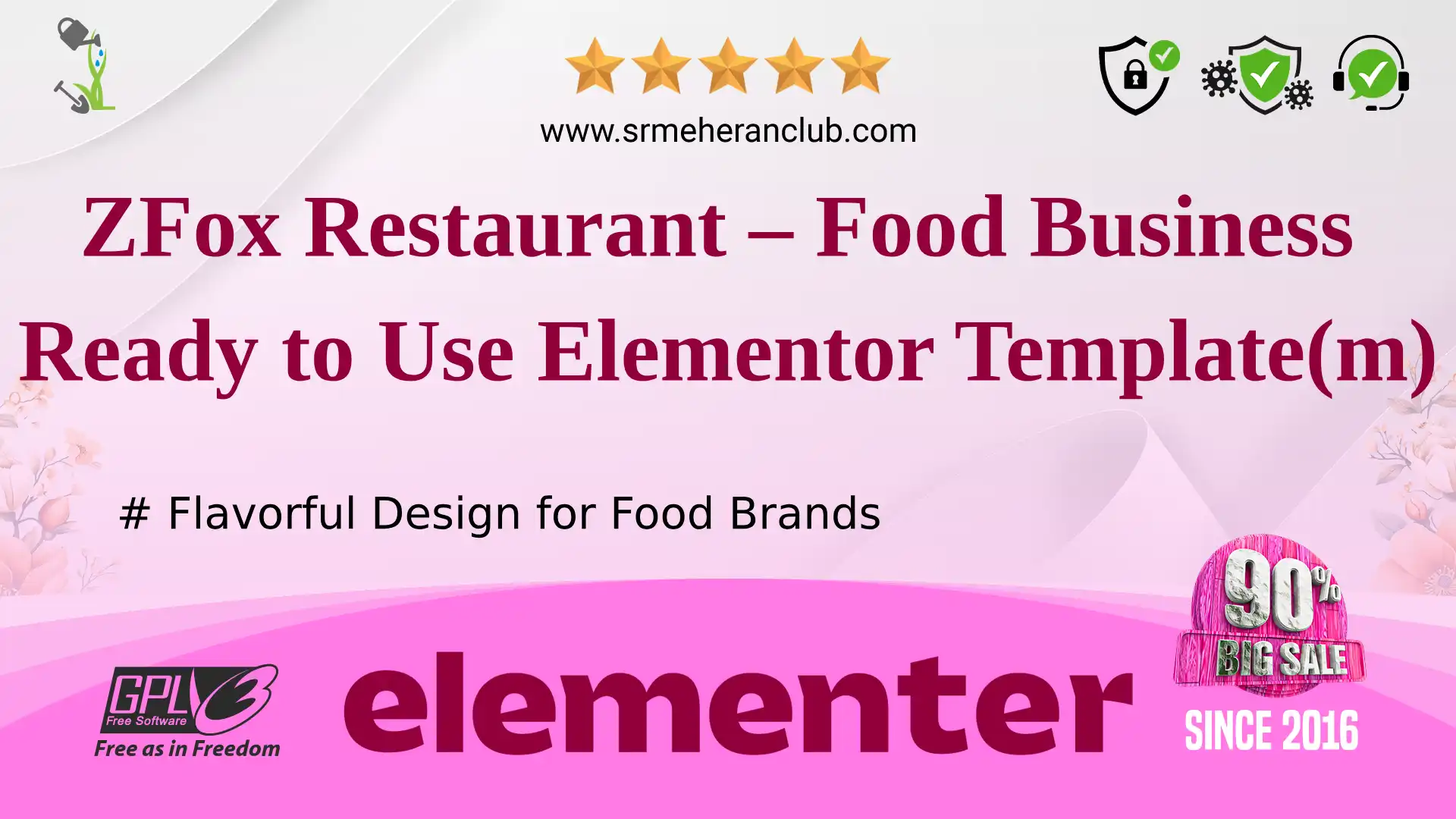 ZFox Restaurant – Food Business Ready to Use Elementor Template(m) — Elementor Kit by Templatemonster