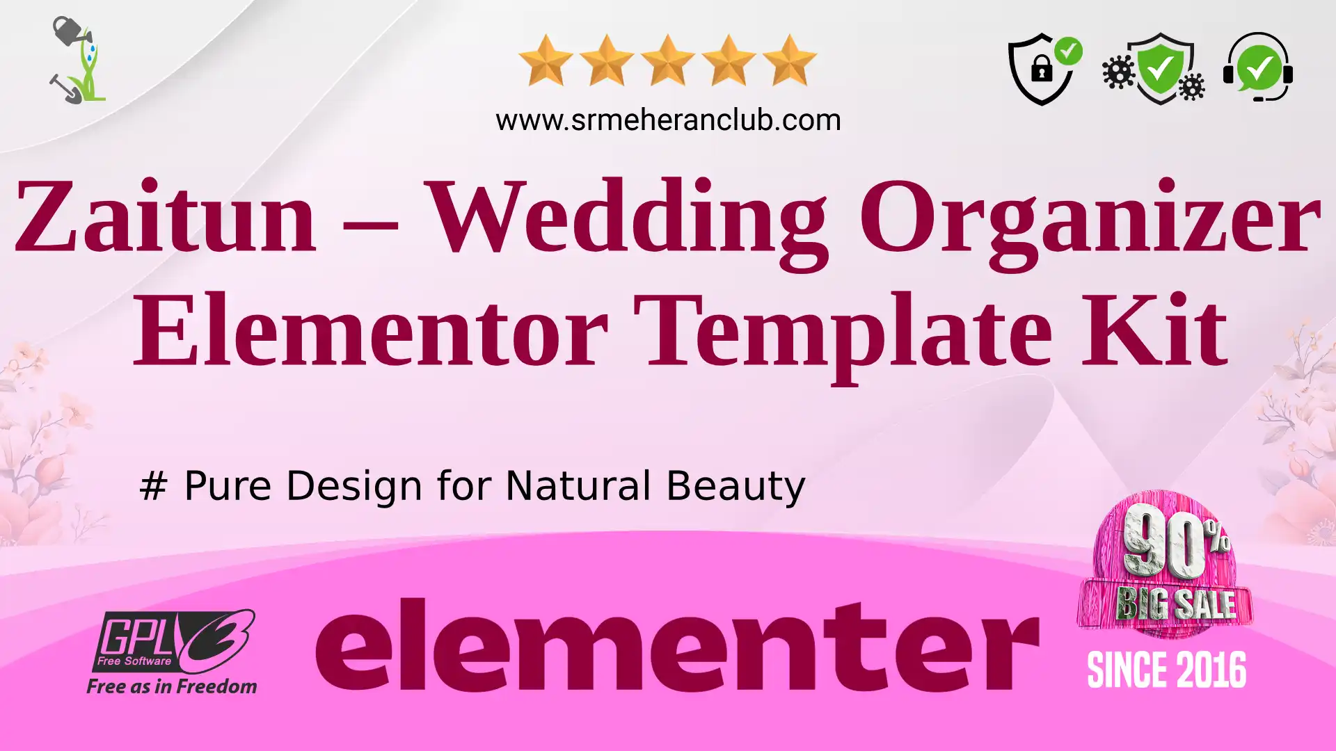 Zaitun – Wedding Organizer Elementor Template Kit