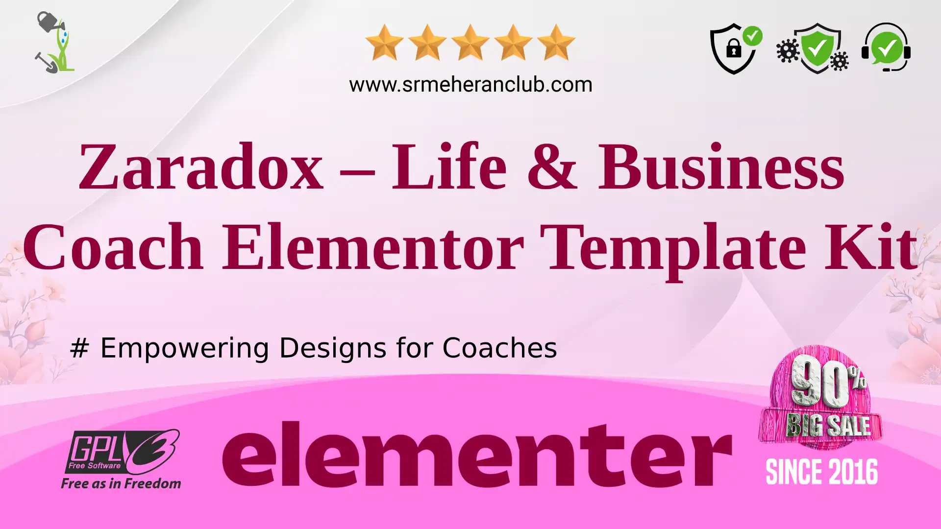 Zaradox – Life & Business Coach Elementor Template Kit — Elementor Kit by Themeforest