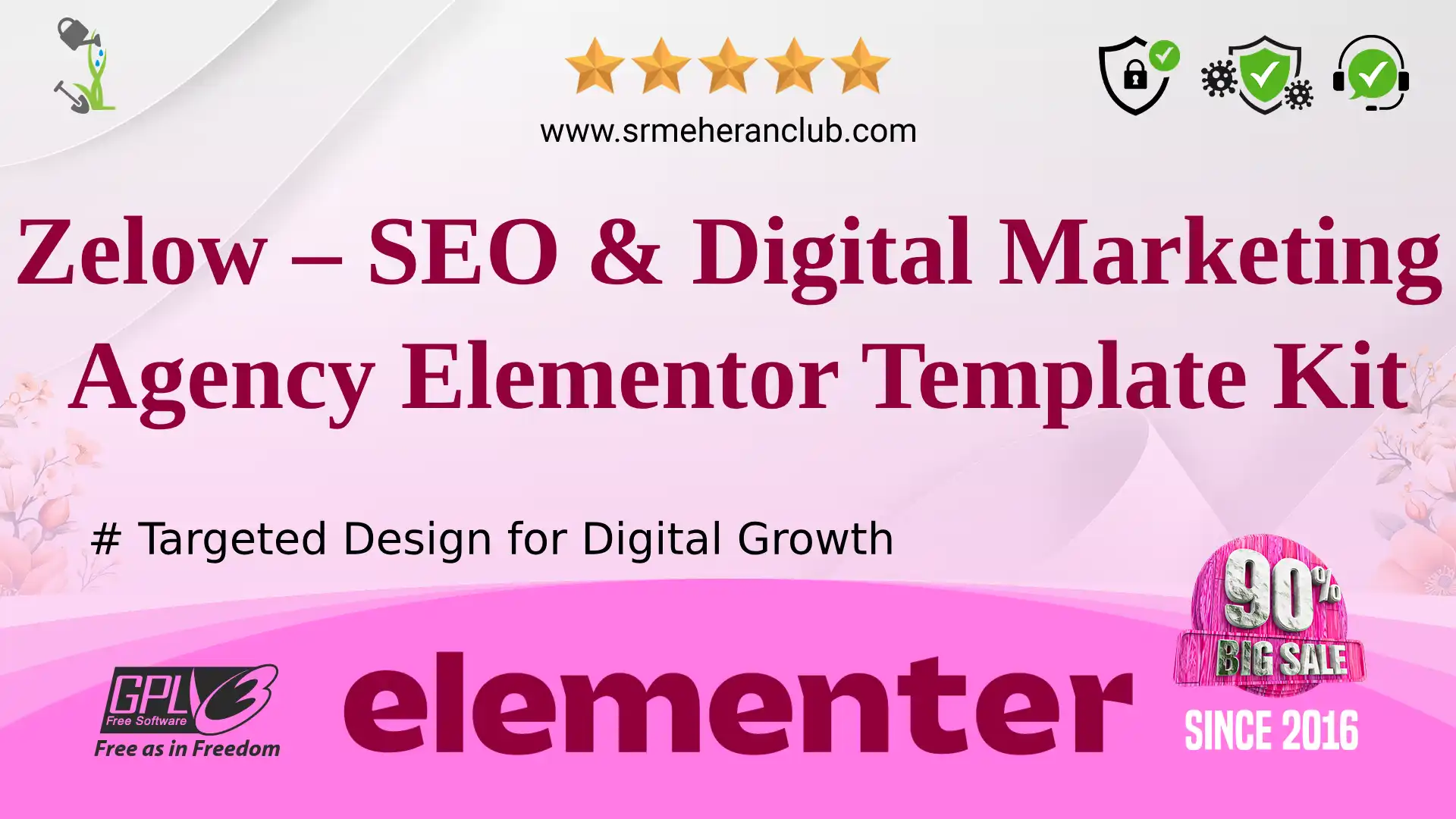 Zelow – SEO & Digital Marketing Agency Elementor Template Kit