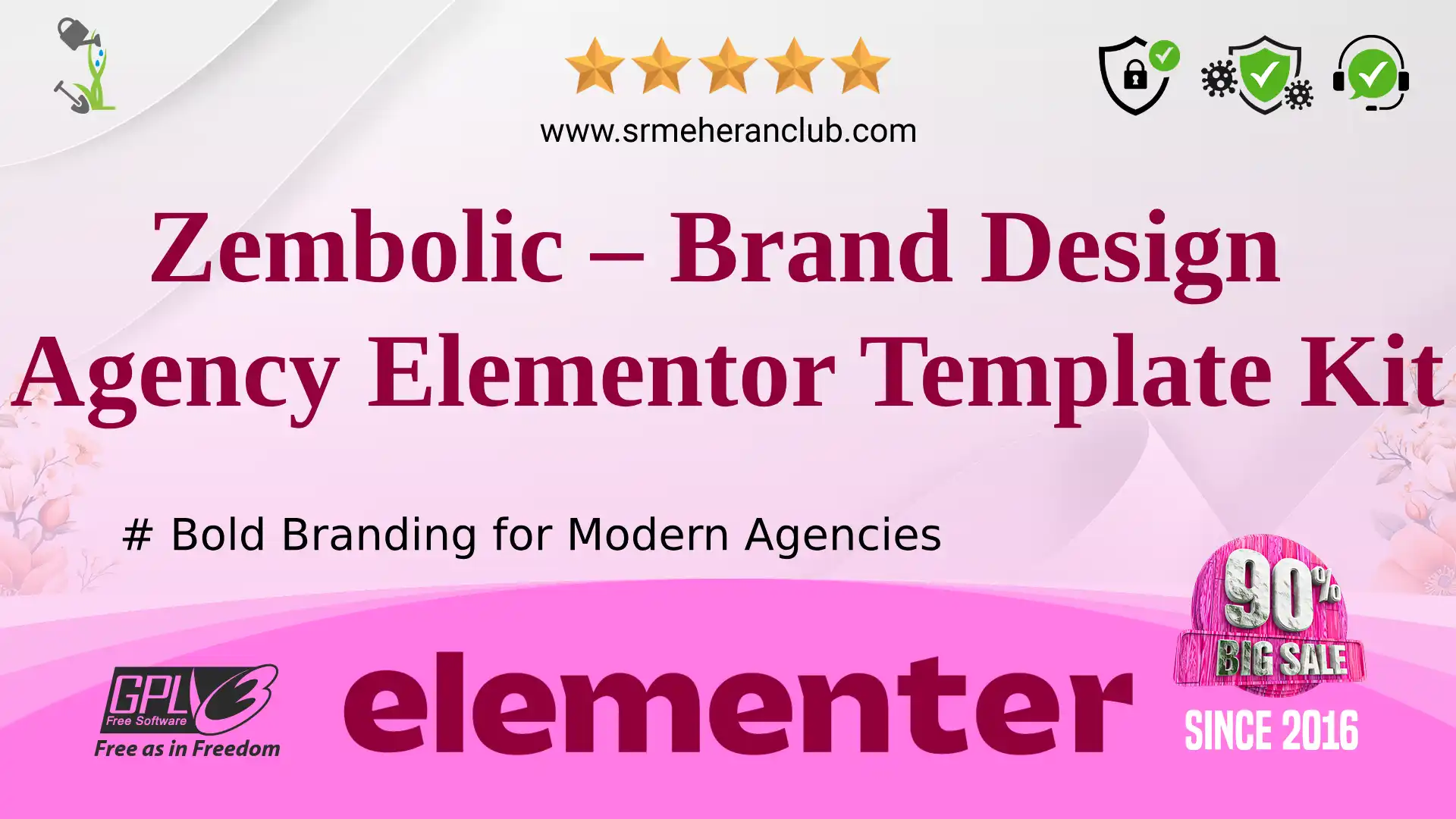 Zembolic – Brand Design Agency Elementor Template Kit — Elementor Kit by Themeforest