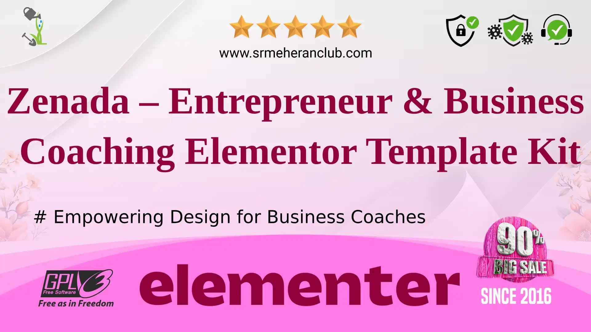 Zenada – Entrepreneur & Business Coaching Elementor Template Kit — Elementor Kit by Themeforest