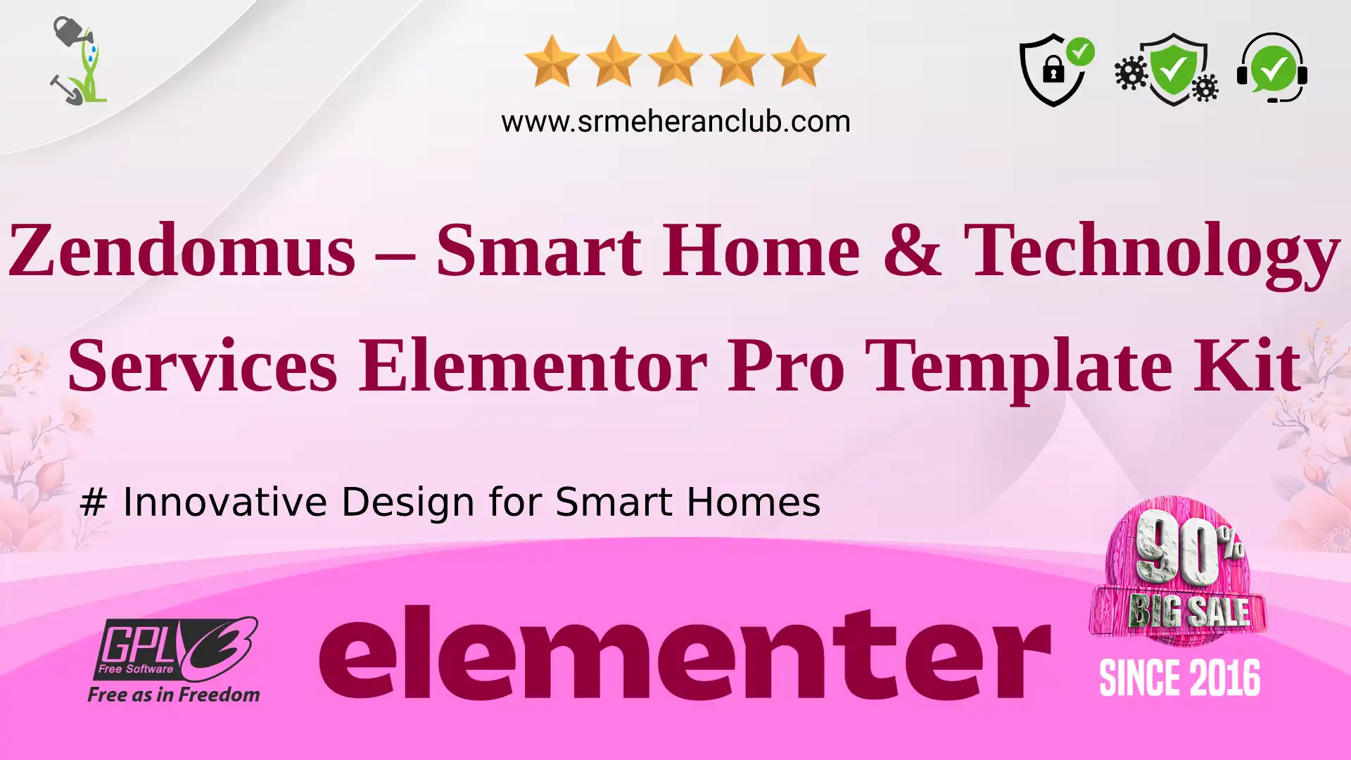 Zendomus – Smart Home & Technology Services Elementor Pro Template Kit — Elementor Kit by Themeforest