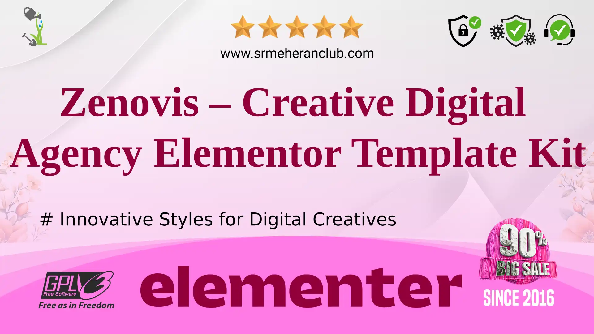 Zenovis – Creative Digital Agency Elementor Template Kit