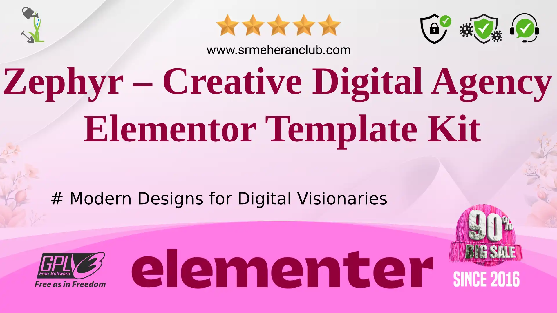Zephyr – Creative Digital Agency Elementor Template Kit