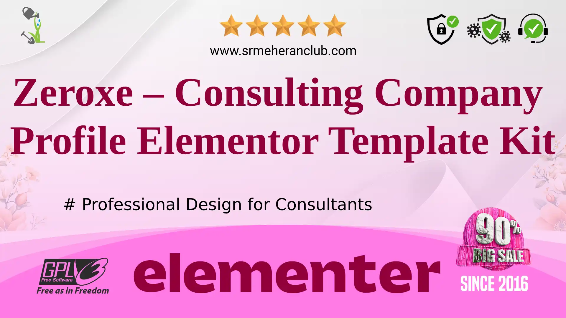 Zeroxe – Consulting Company Profile Elementor Template Kit — Elementor Kit by Themeforest