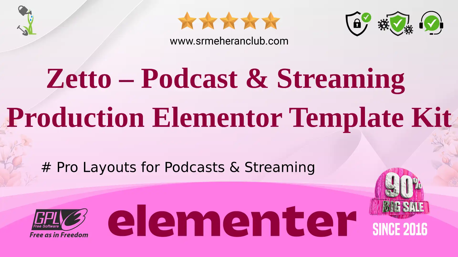 Zetto – Podcast & Streaming Production Elementor Template Kit — Elementor Kit by Themeforest