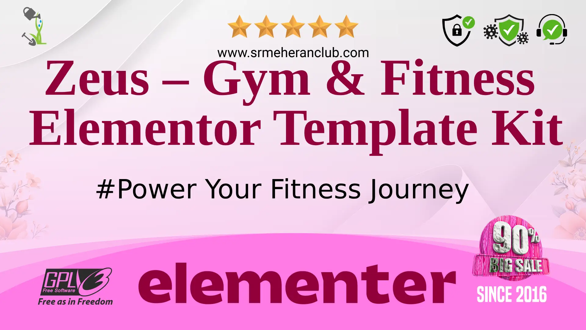 Zeus – Gym & Fitness Elementor Template Kit