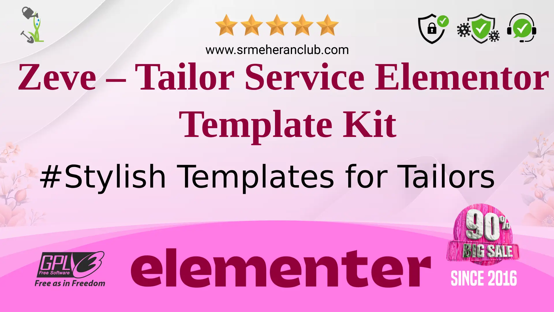 Zeve – Tailor Service Elementor Template Kit