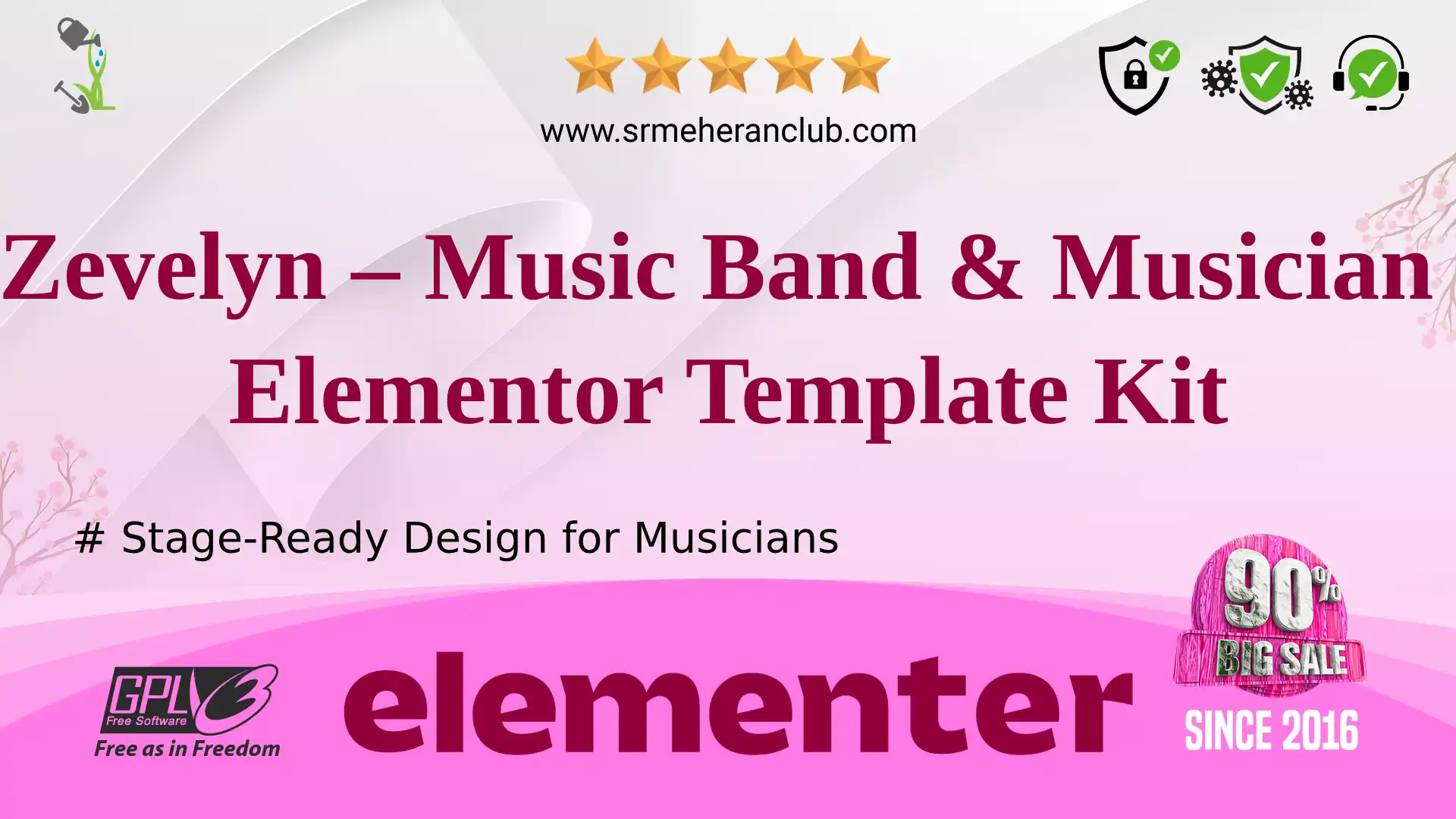 Zevelyn – Music Band & Musician Elementor Template Kit — Elementor Kit by Themeforest
